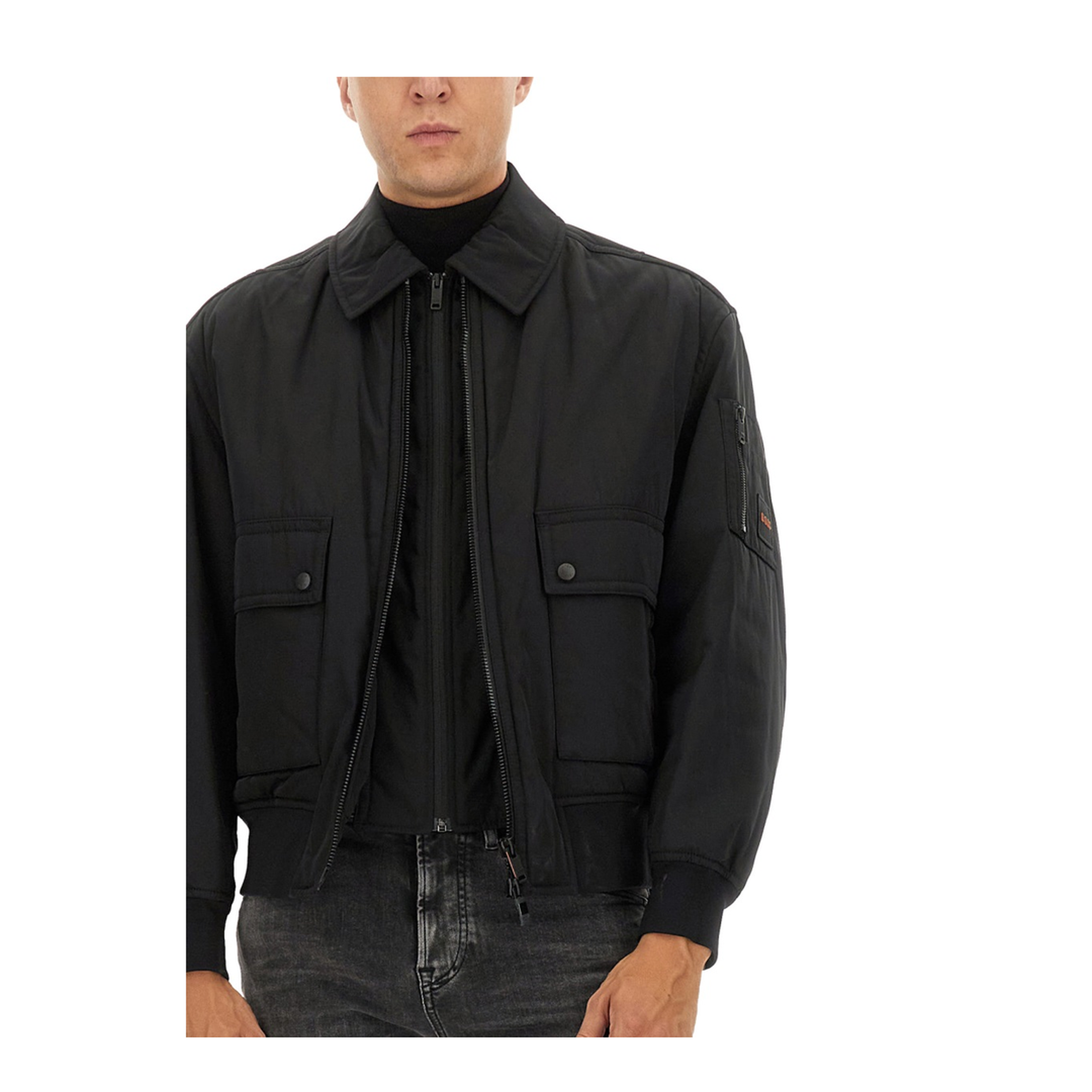 BOMBER JACKET WITH REMOVABLE LINING