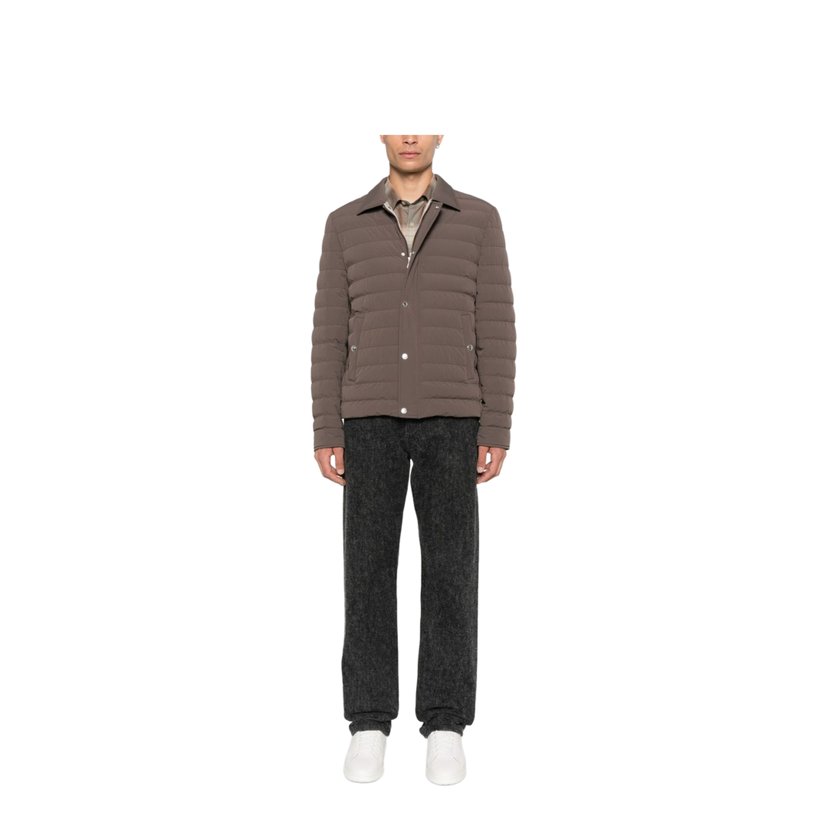 Nylon Short Down Jacket