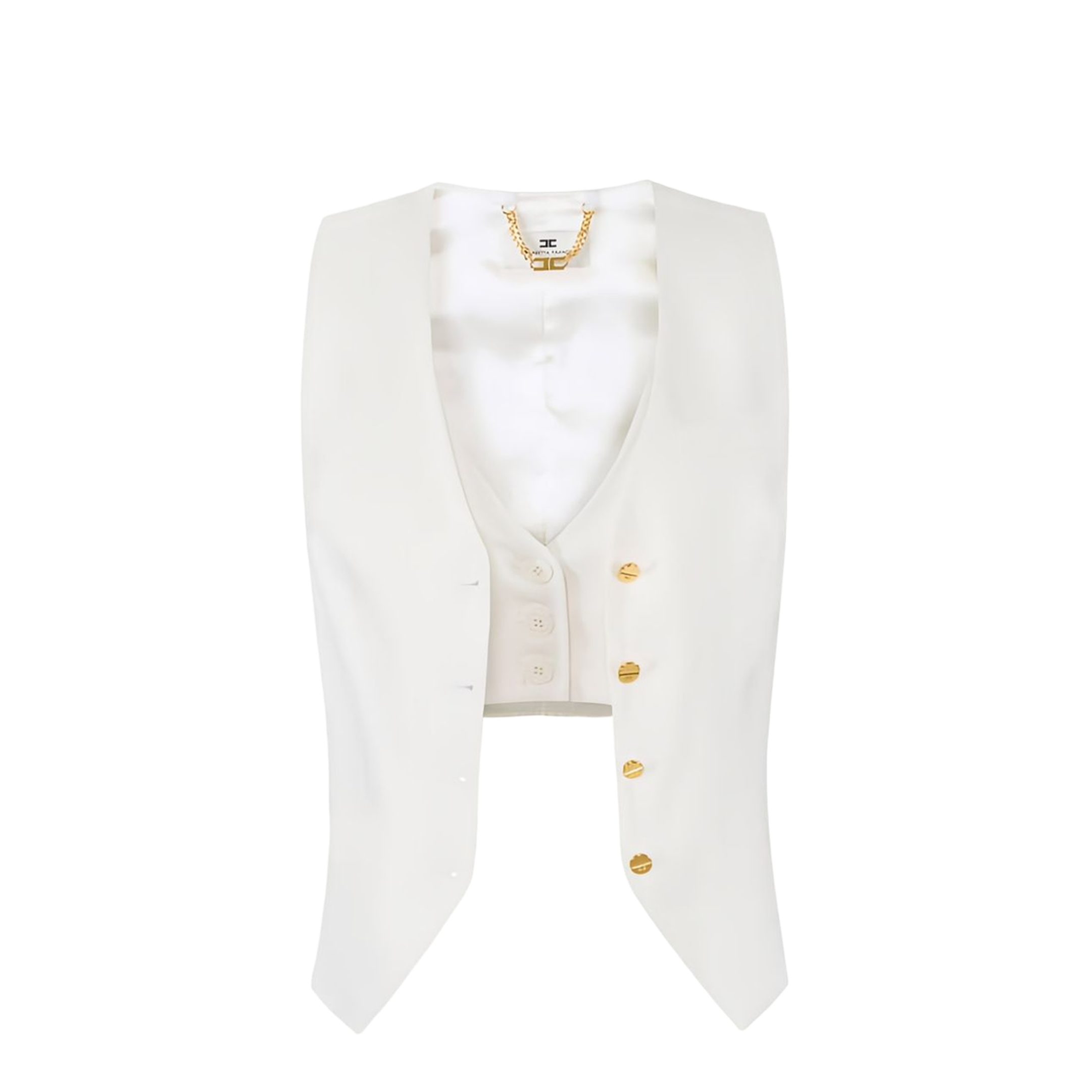 MAYFEYR - Elisabetta Franchi - Sweaters Ivory - GL00862E2360