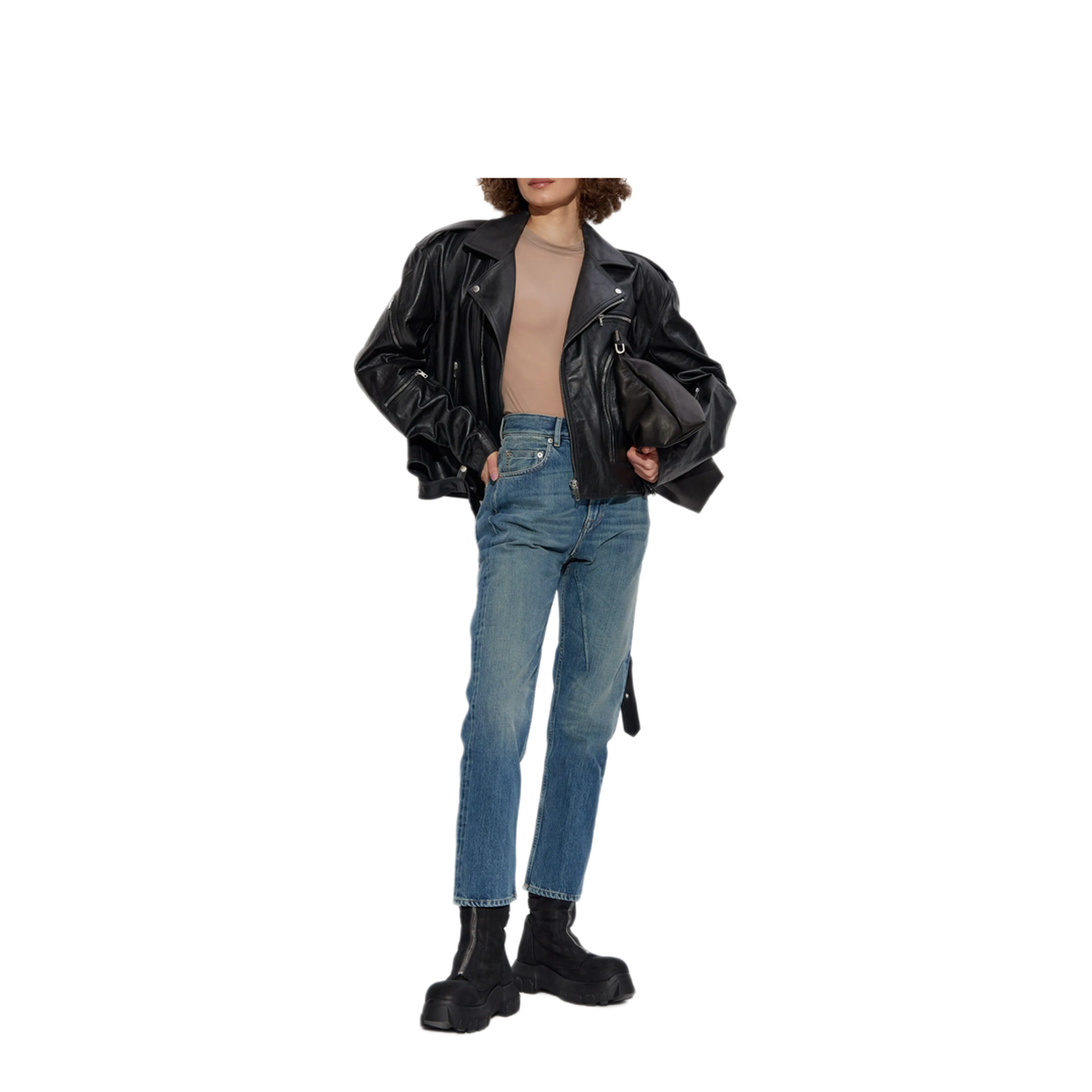 MAYFEYR - Rick Owens - Straight-Leg Jeans - DS01E3310DWB06