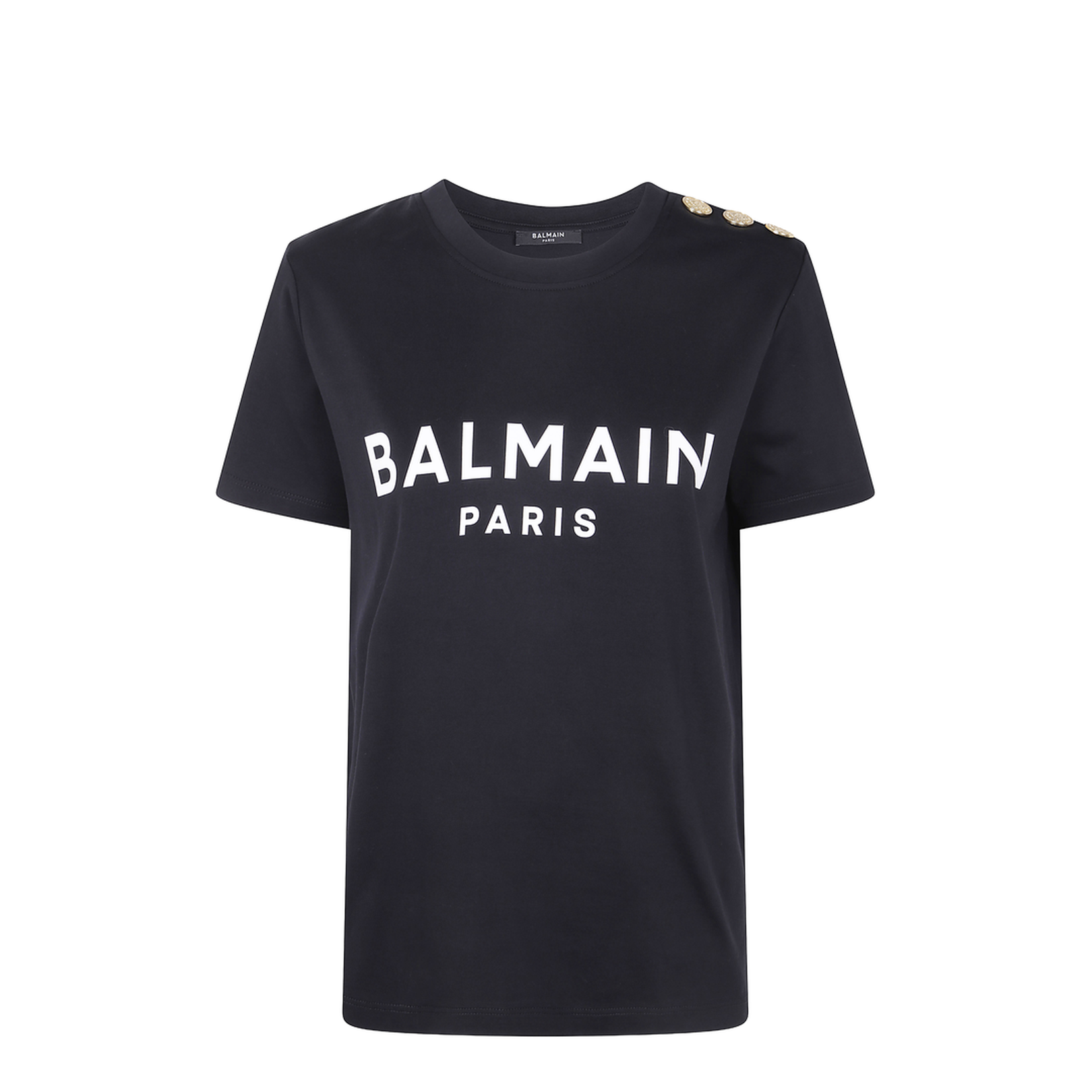 3 Buttons Printed T-Shirt