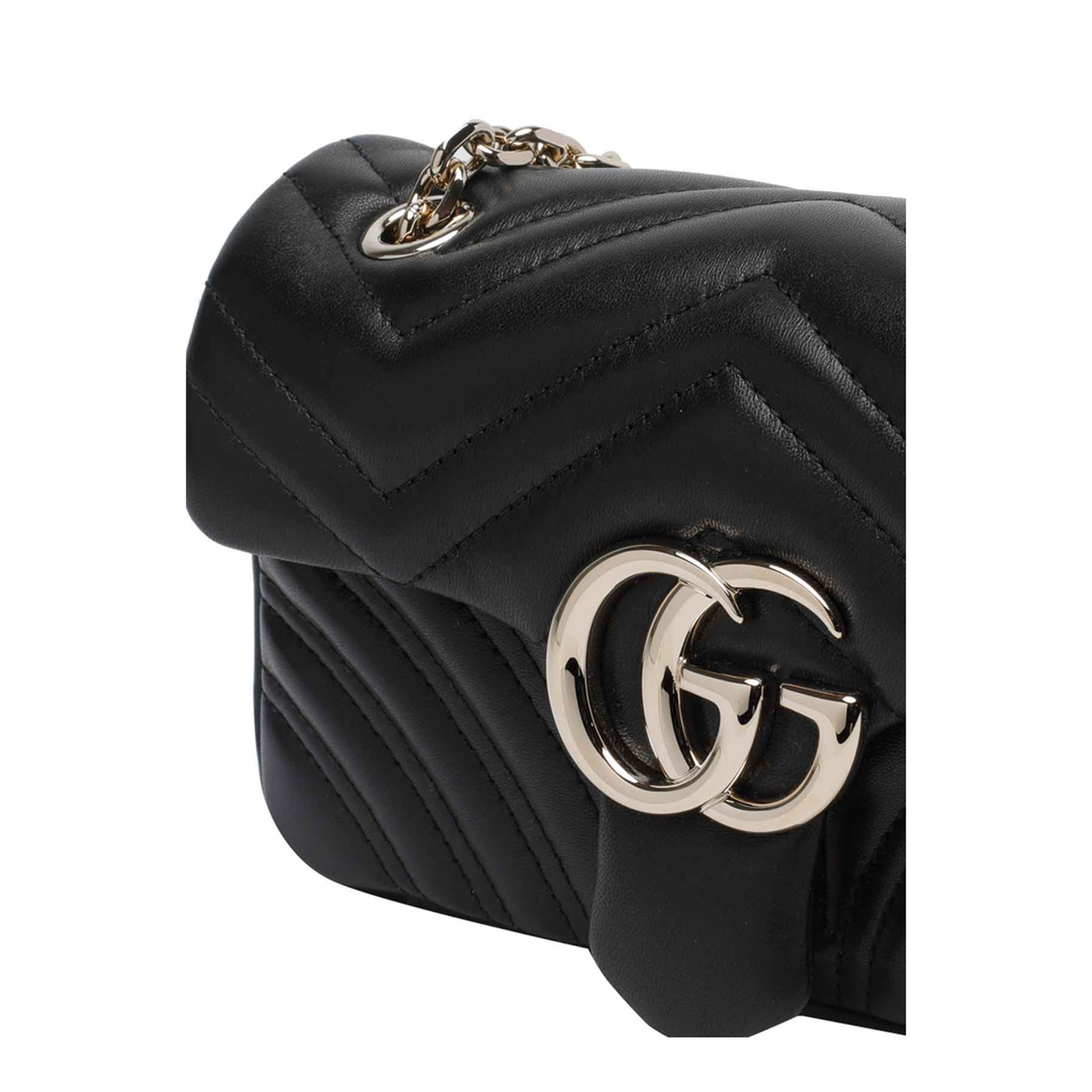 Small Shoulder Bag Black Leather