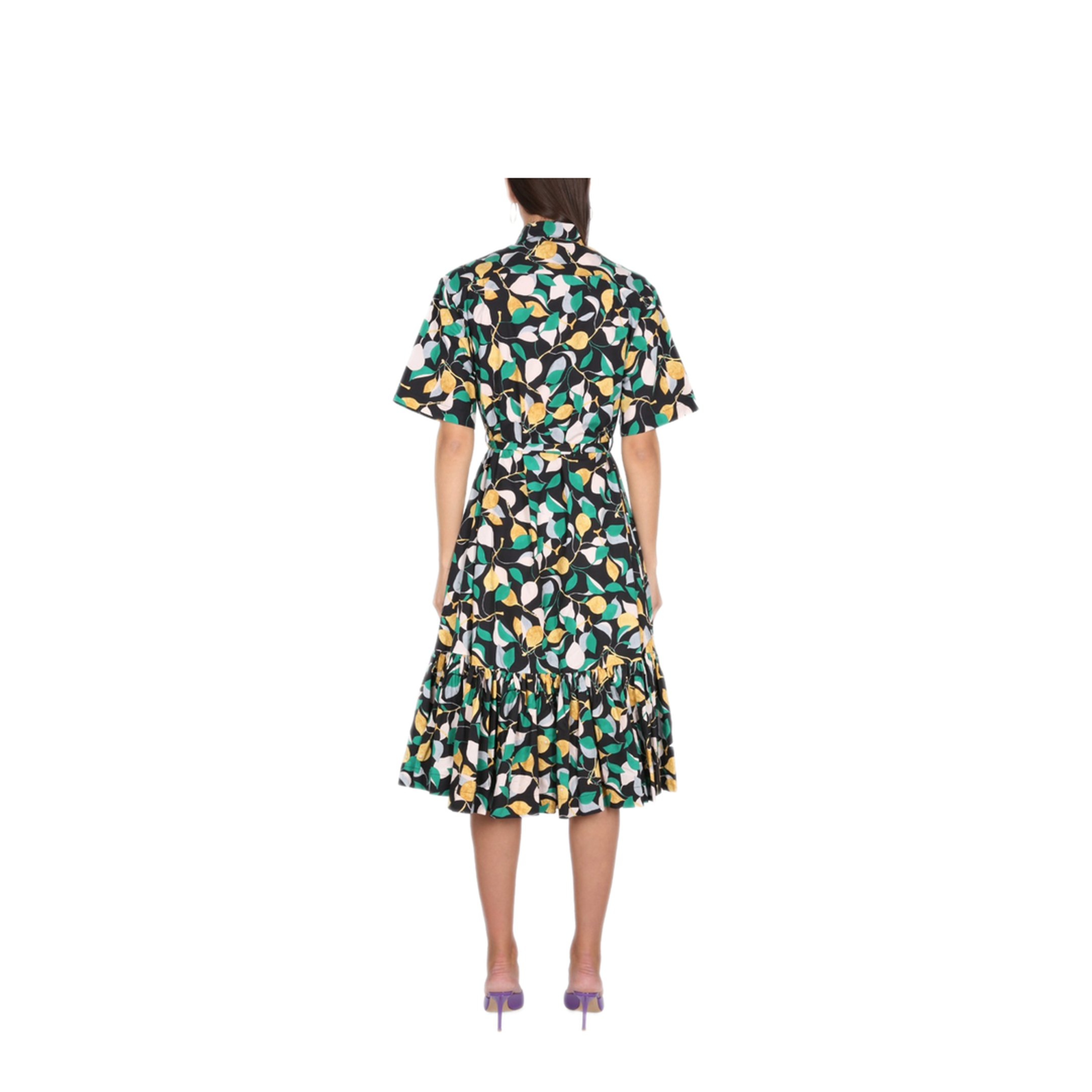 MAYFEYR - LA DOUBLEJ - Shirt Dress With Belt - DRE0441COT001ORH0001