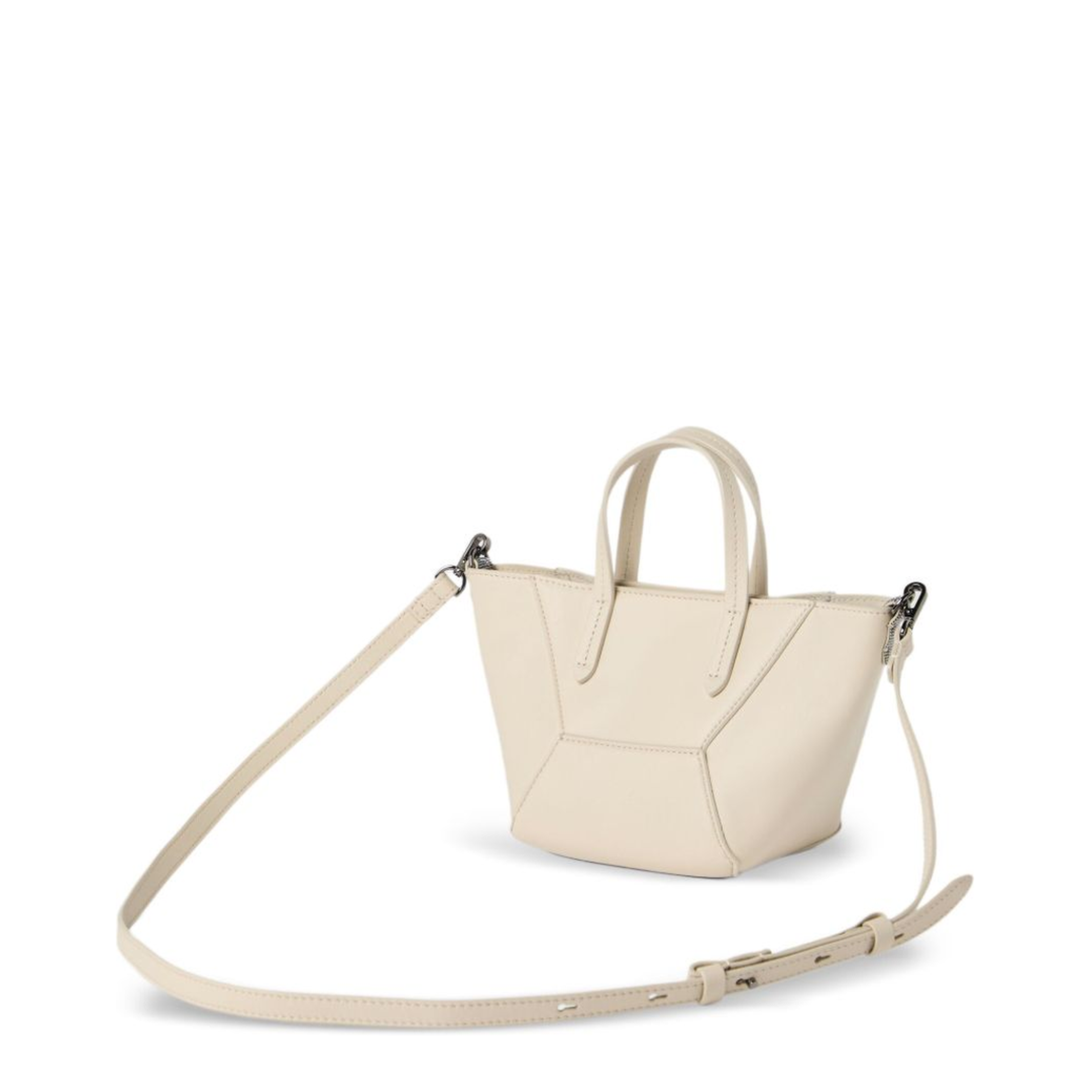 BC Duo Mini Calfskin Bag - Ivory