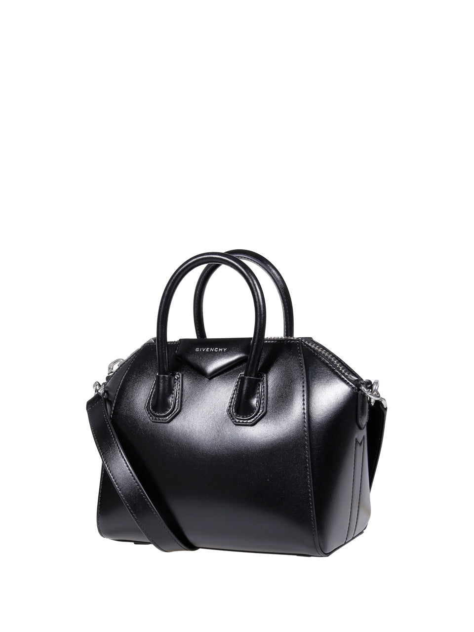 Antigona Mini Bag In Box Leather