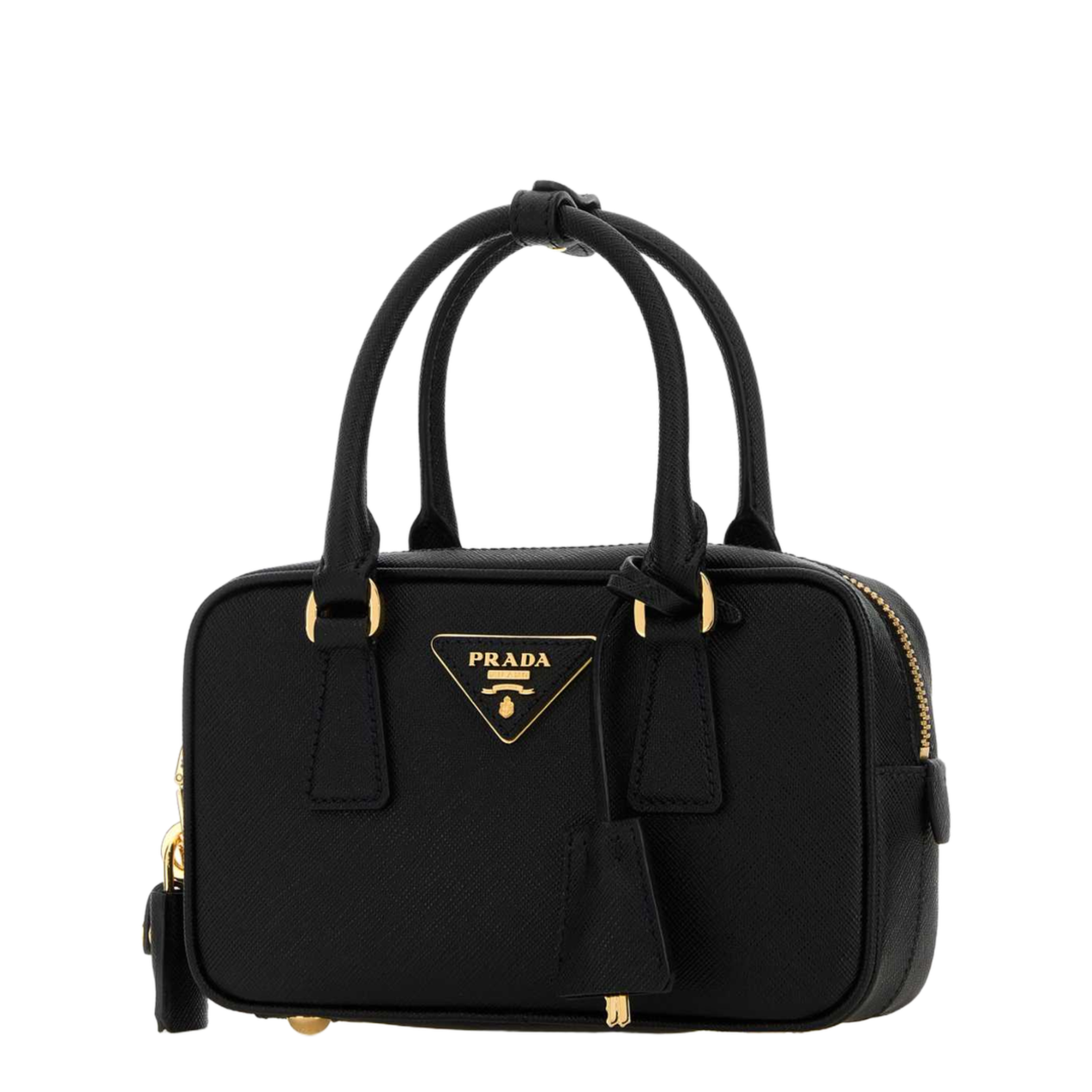 Black Leather Handbag