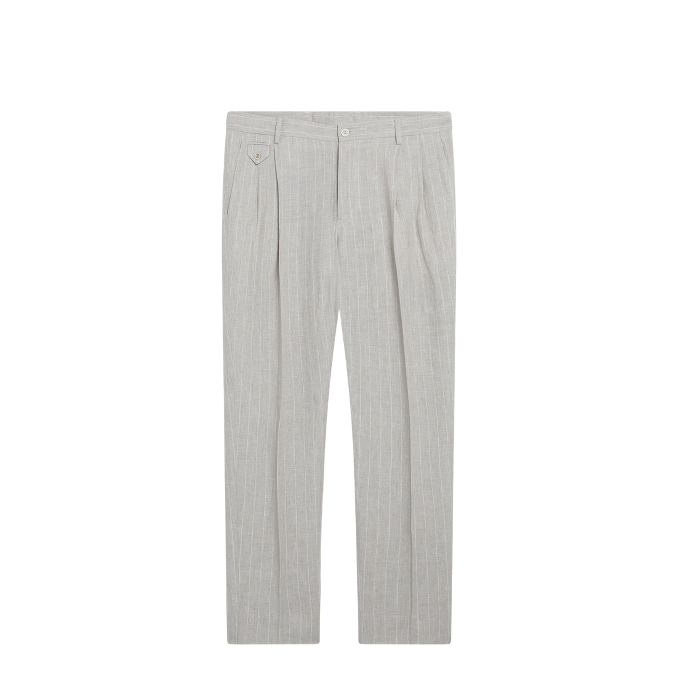 MAYFEYR - Dolce & Gabbana - Pinstripe Linen Tailored Trousers - GY6UETFR4BPS8051