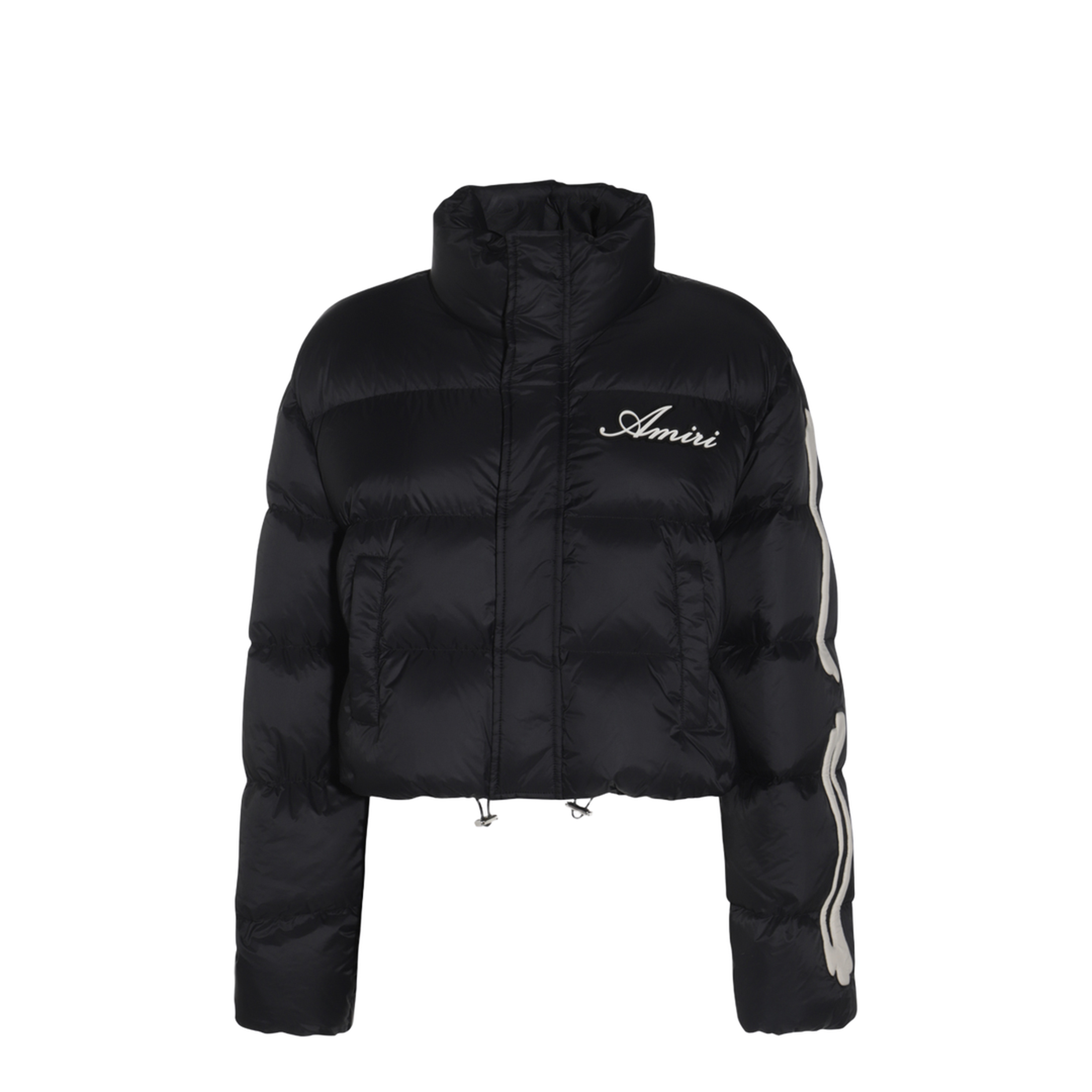 Black Nylon Down Jacket