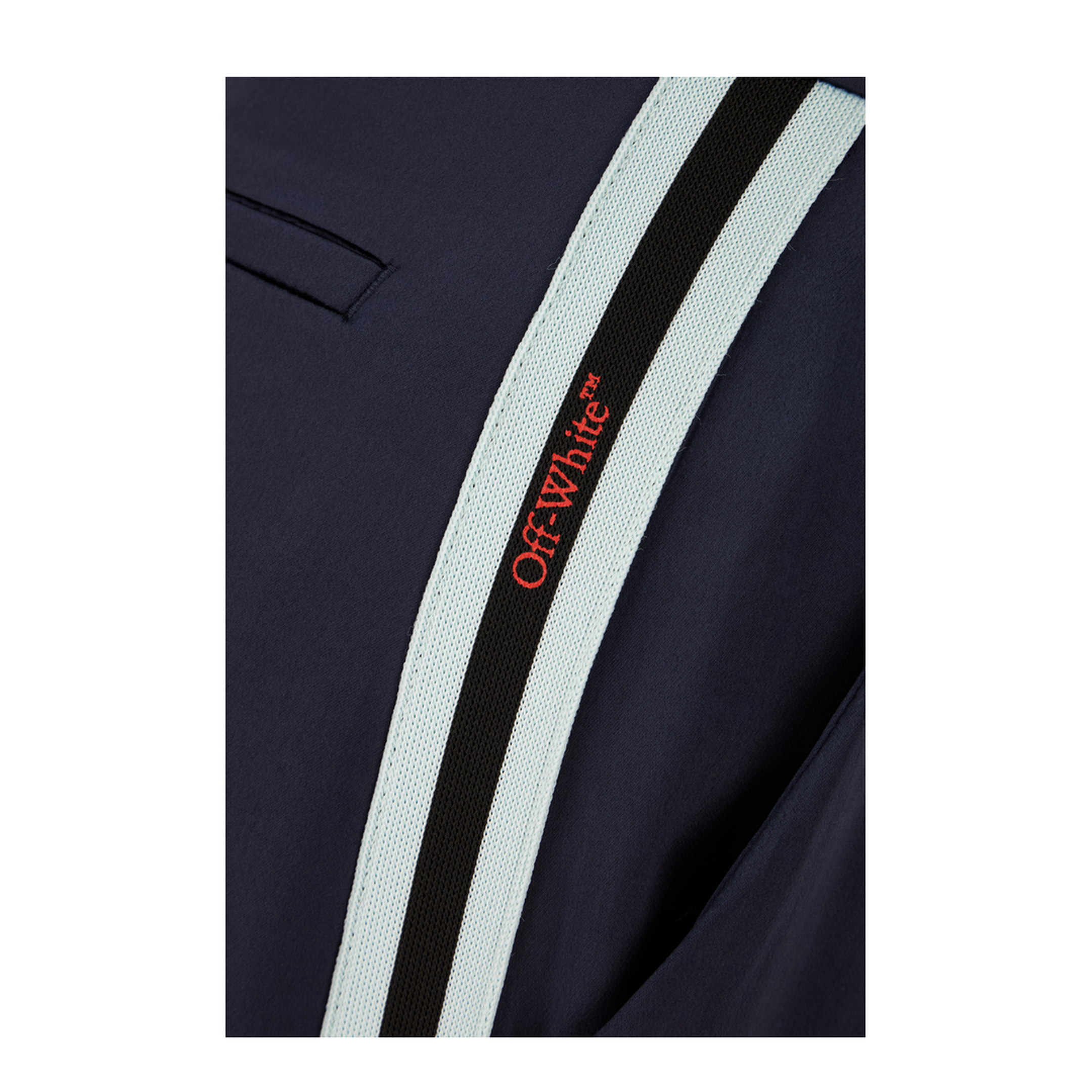 Midnight Blue Acetate Blend Joggers