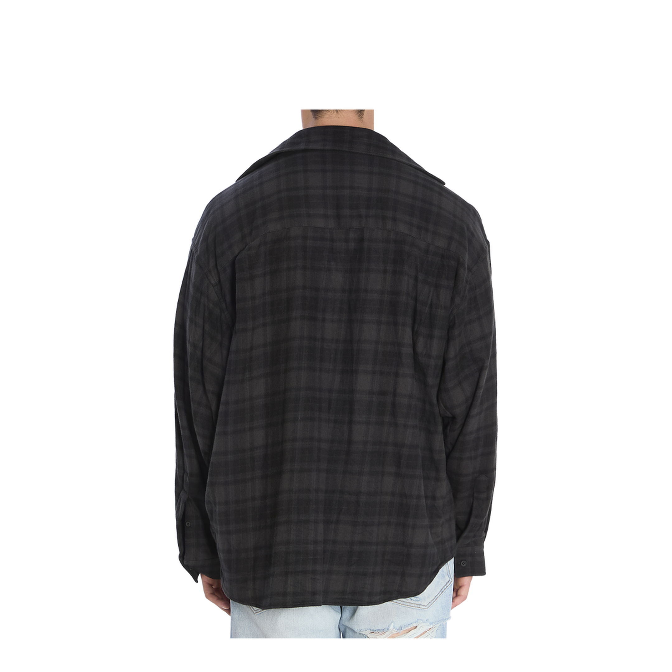 Layered Shirt in Black