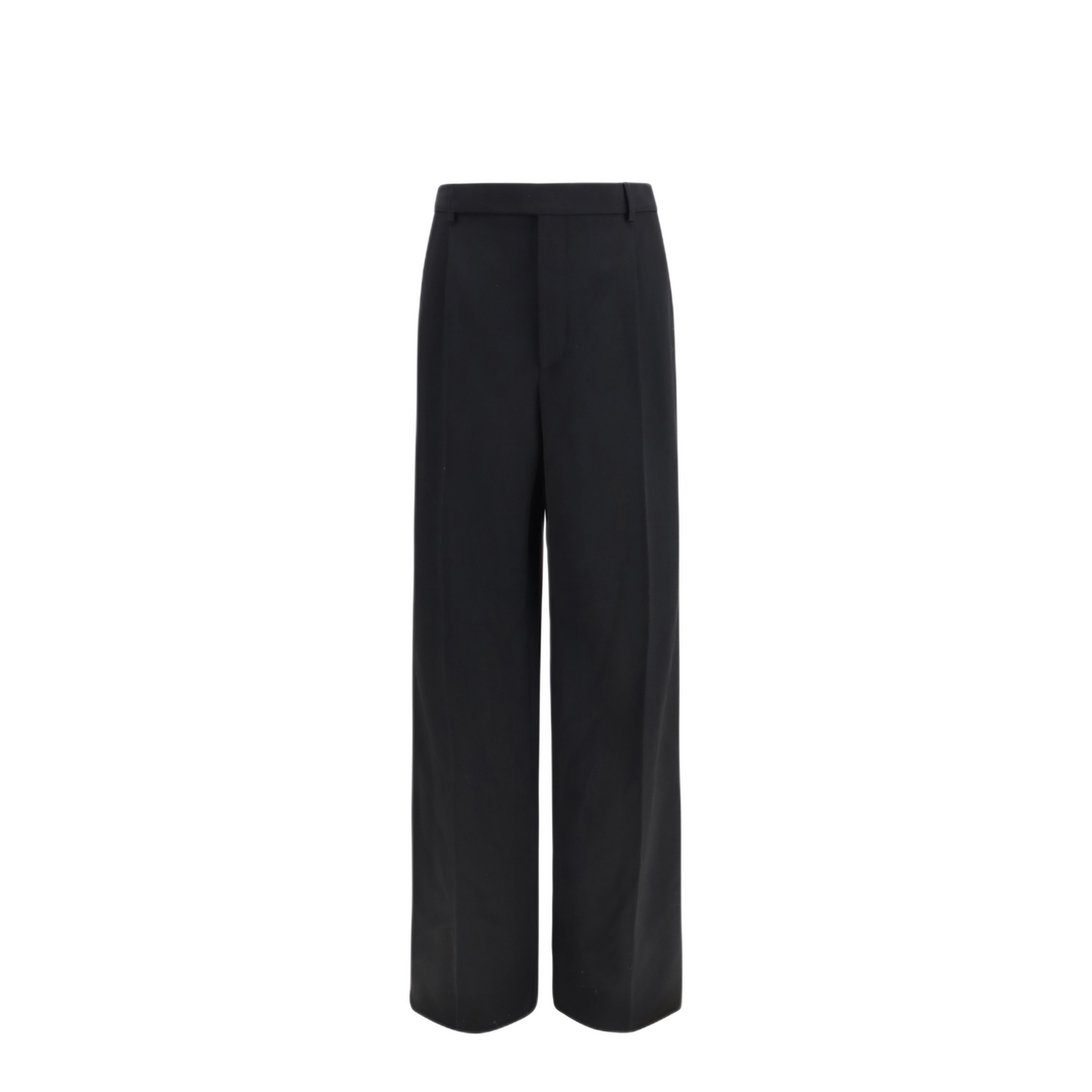 MAYFEYR - Saint Laurent - Fluid Grain De Poudre Trousers - A000O7Y7E63