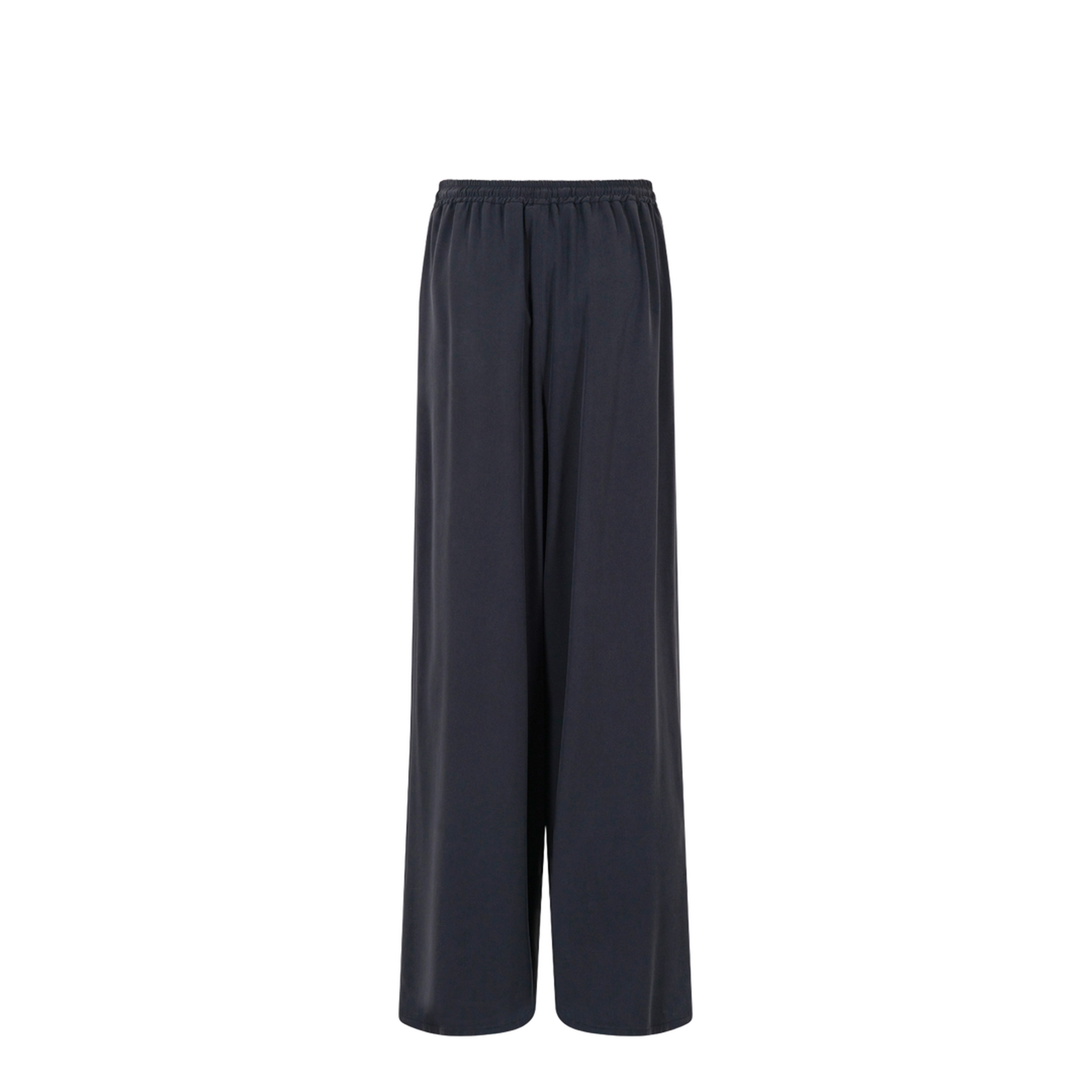 MAYFEYR - - Wide-Fit Washed Silk Trousers - MXMGENERO