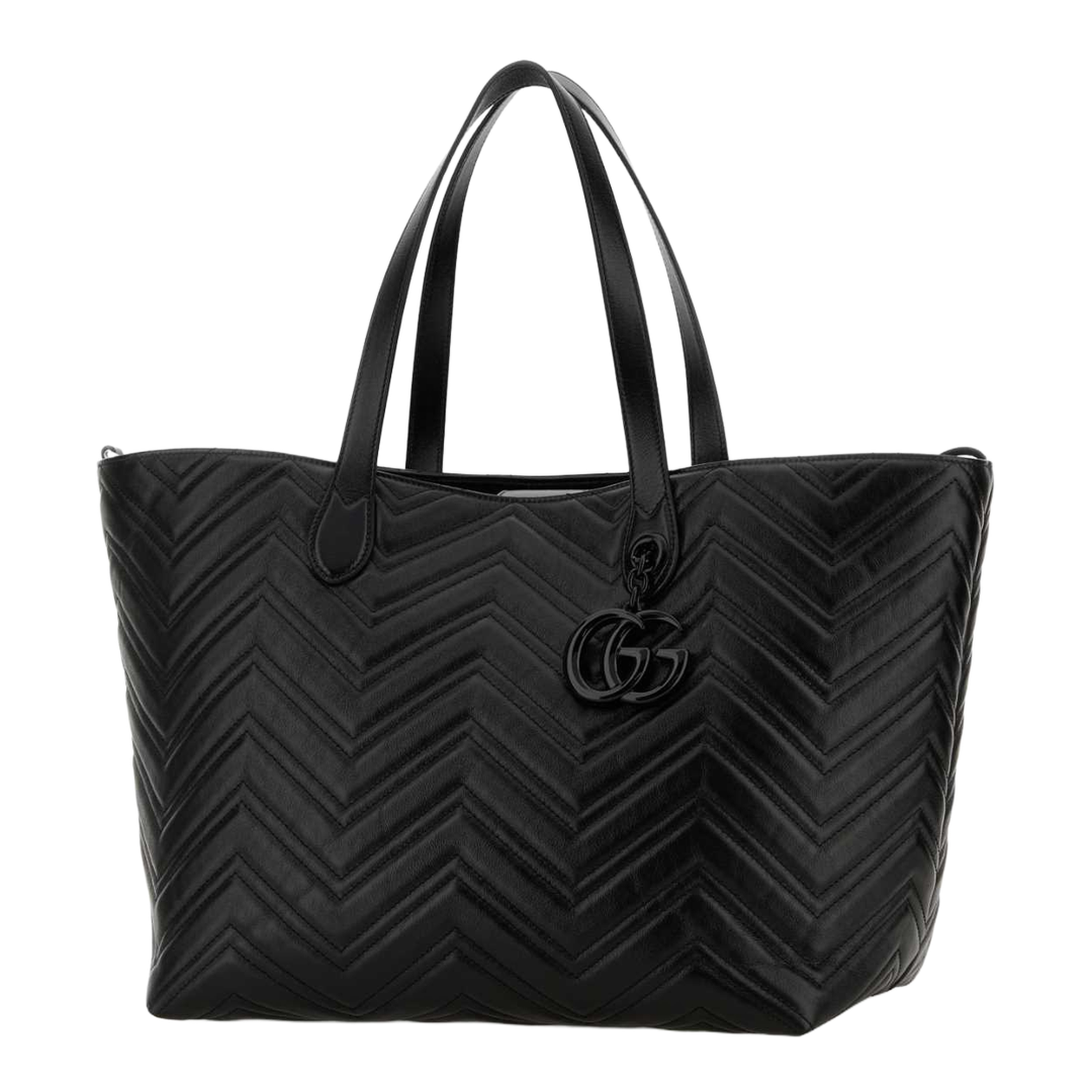 MAYFEYR - Gucci - Black Leather Large Shopping Bag - 855392AAFS11000