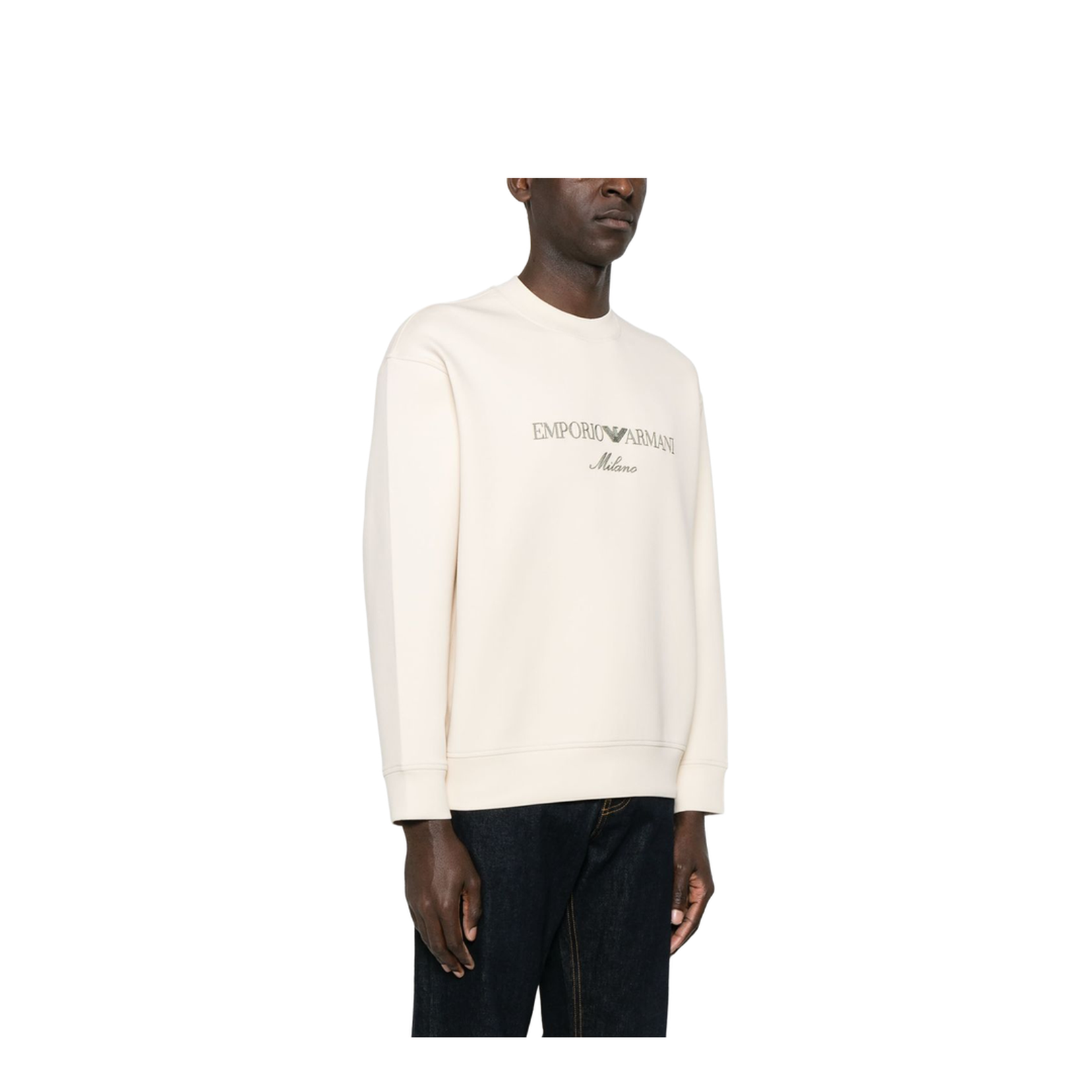ASV Double-Jersey Sweatshirt with Logo Embroidery