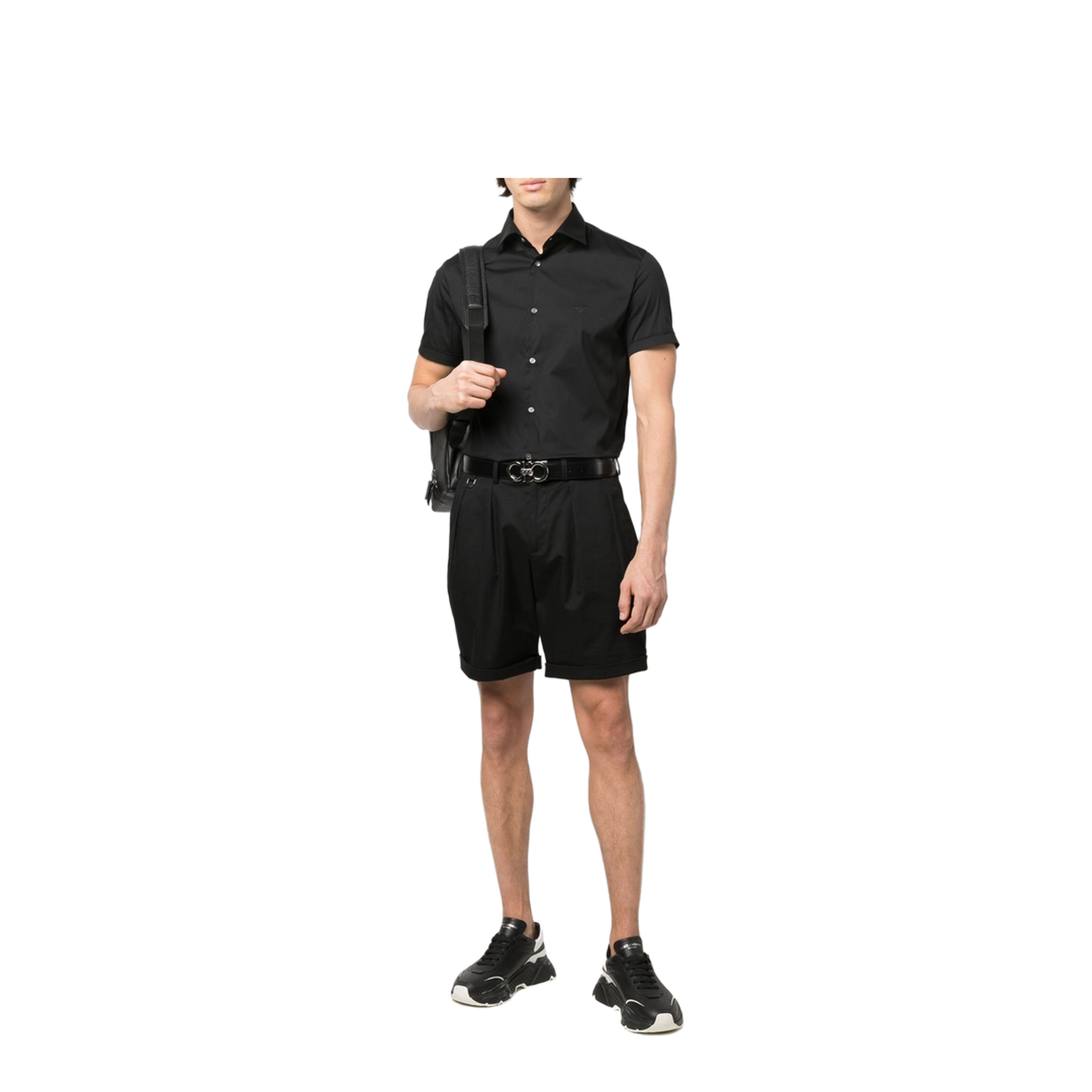 Stretch Nylon-Blend Shirt