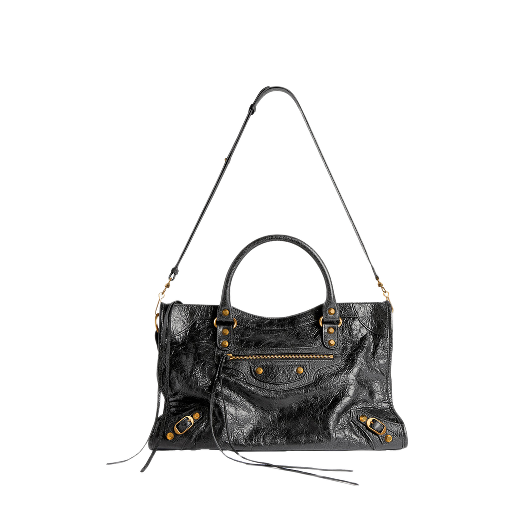 MAYFEYR - Balenciaga - City Medium Bag In Arena Leather - 823058210F6