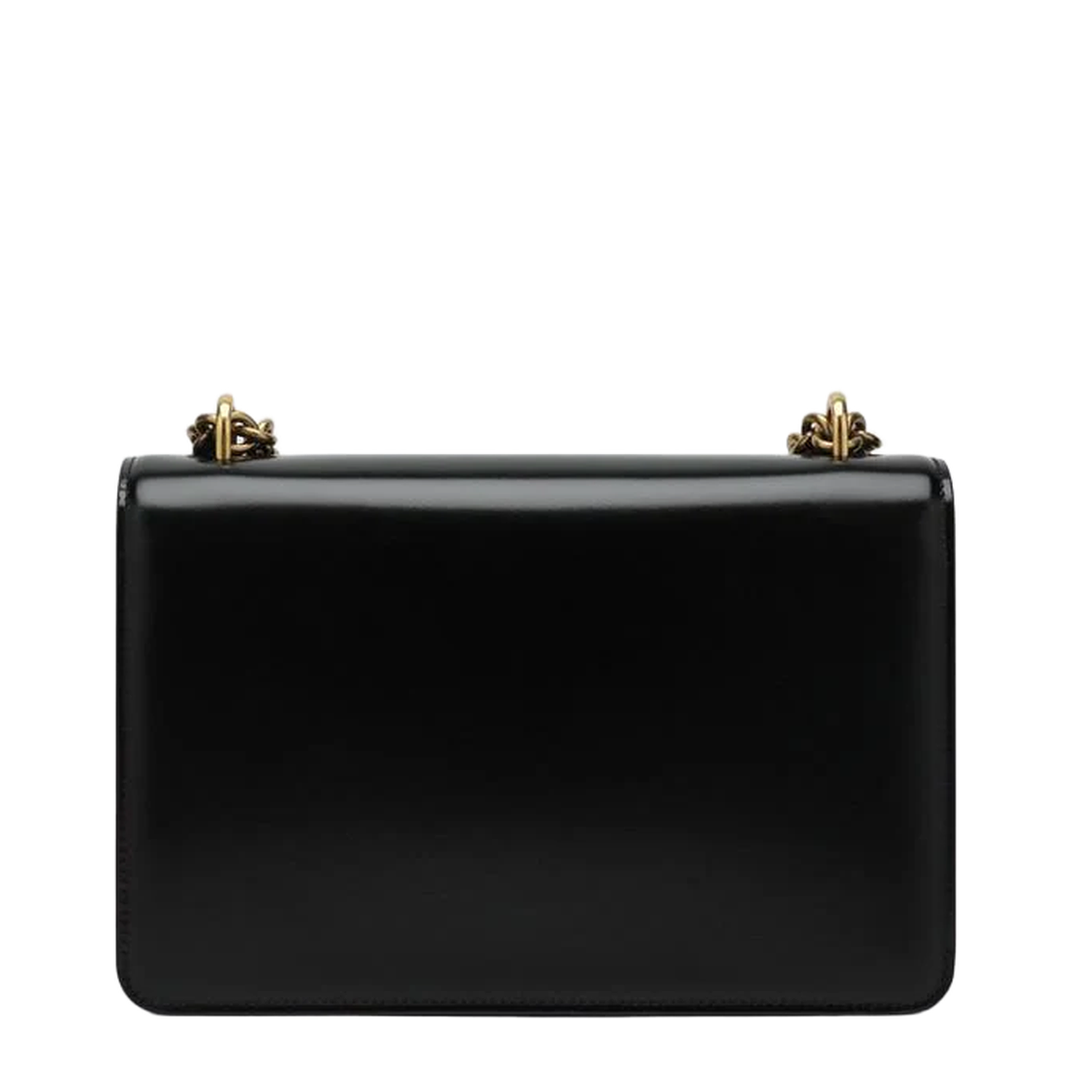Black Leather Shoulder Bag