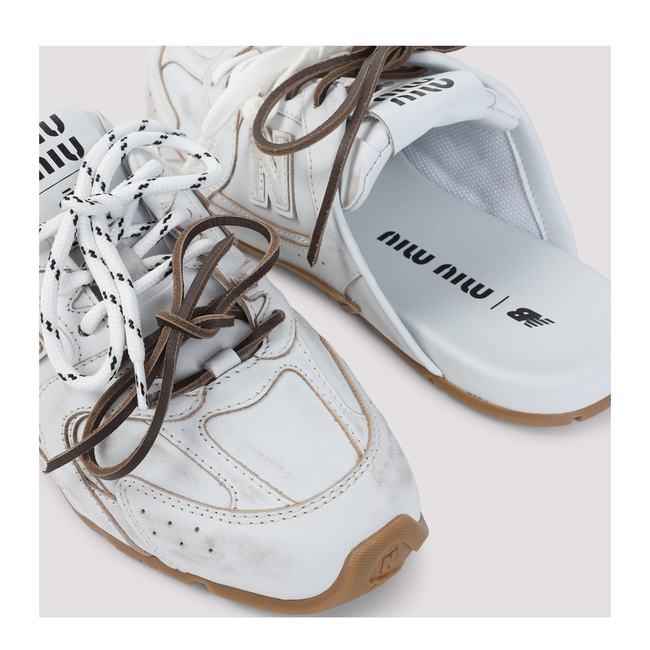 MAYFEYR - Miu Miu - Open Heel Shoes - 5E333EF0053G48