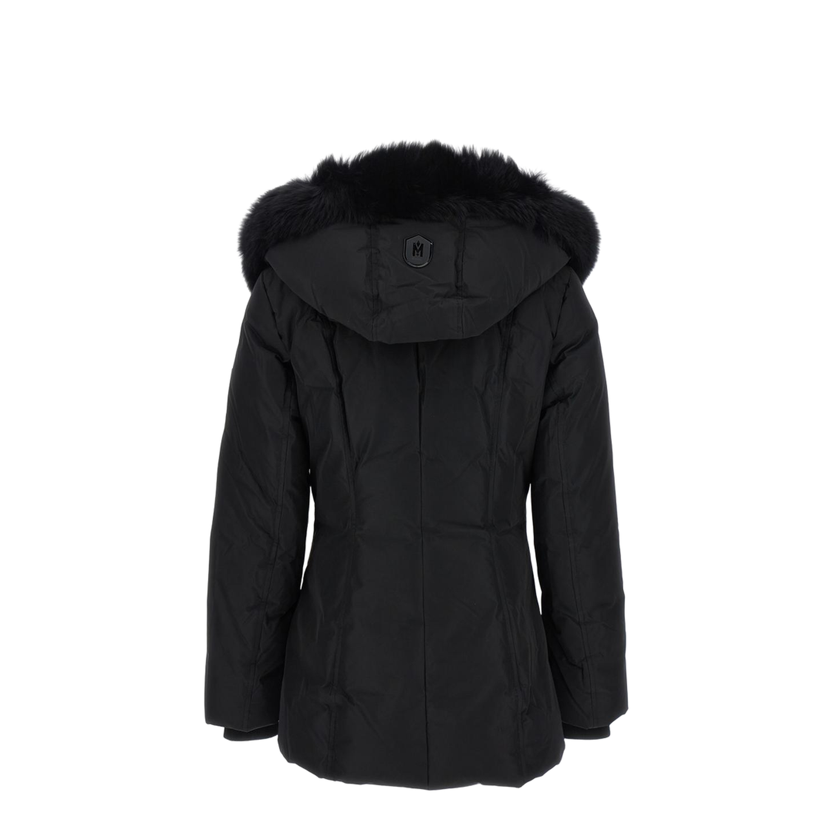 Black Polyester Down Jacket