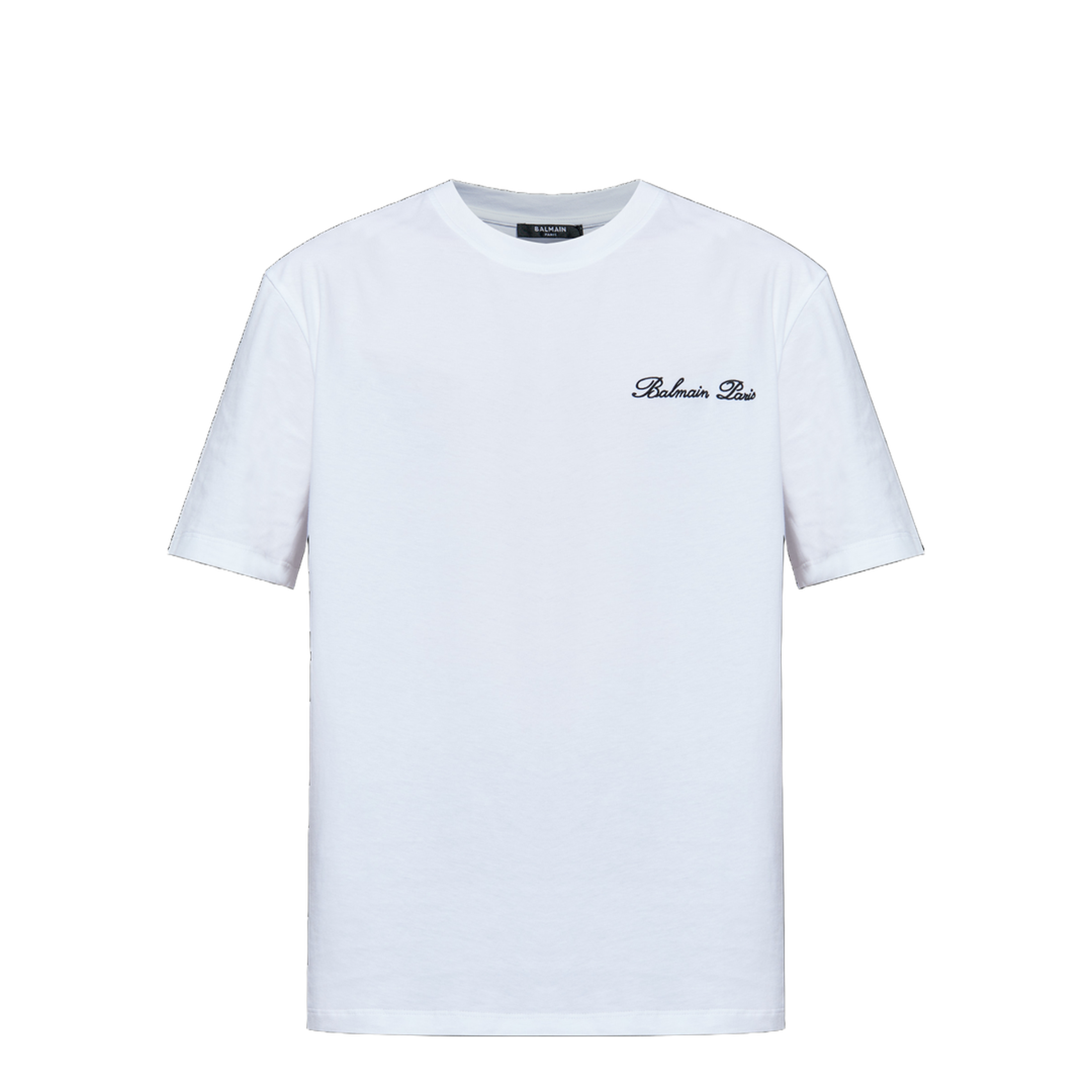 Embroidered Signature T-shirt White