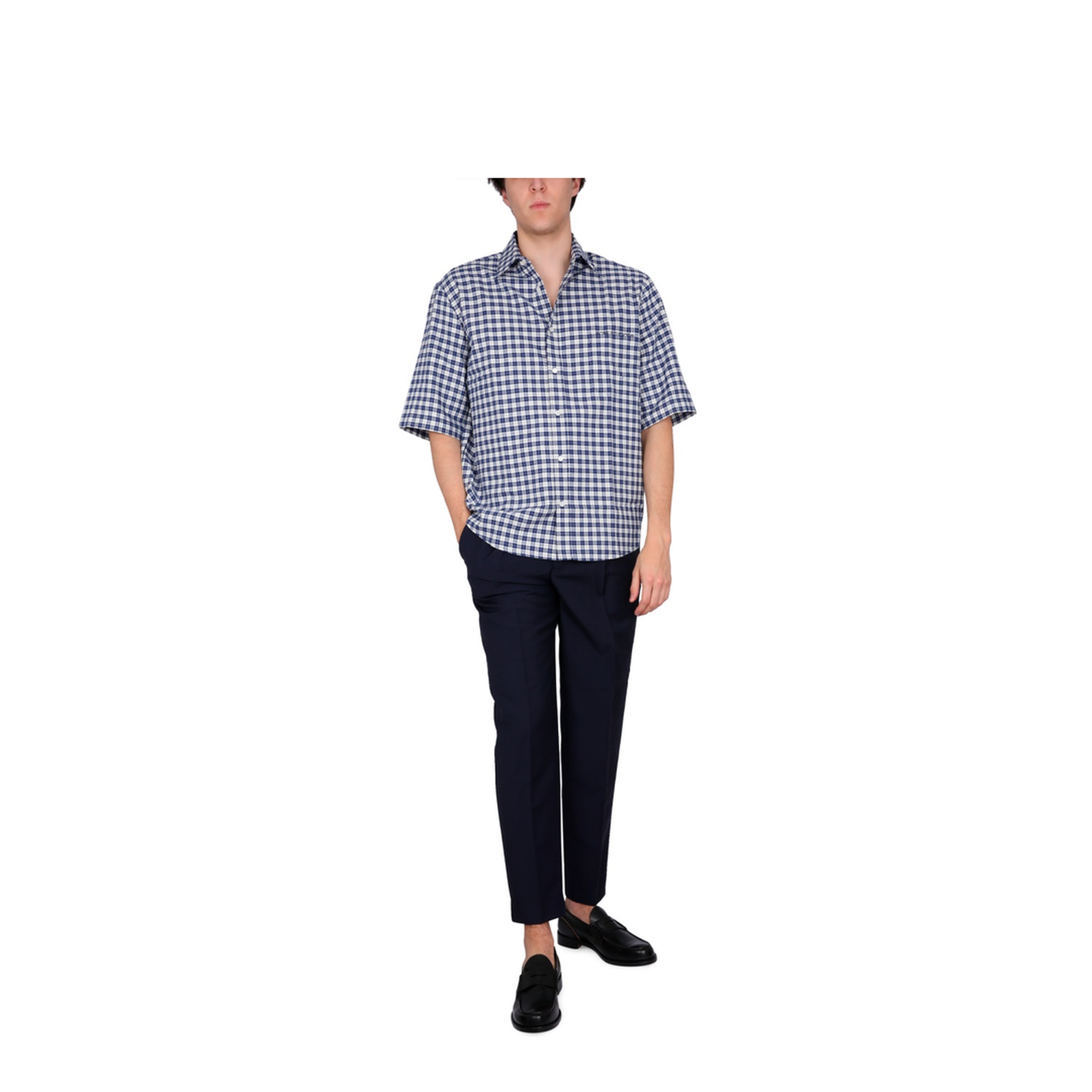 Shirt with Logo Embroidery