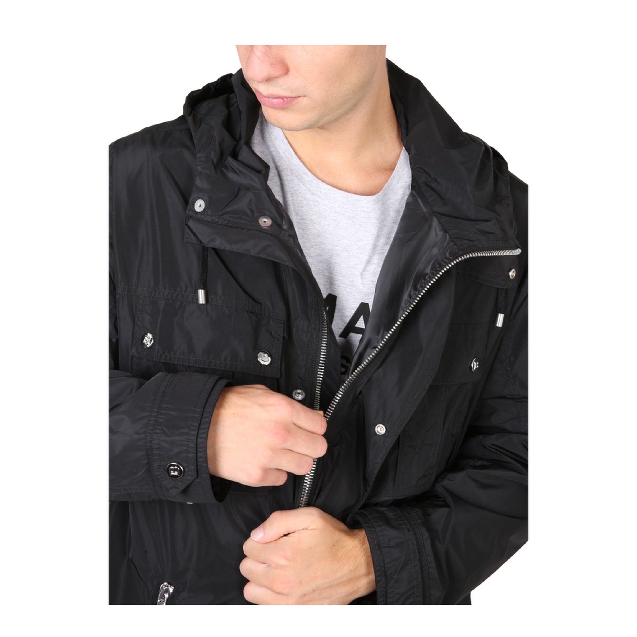 Hooded Jacket Black