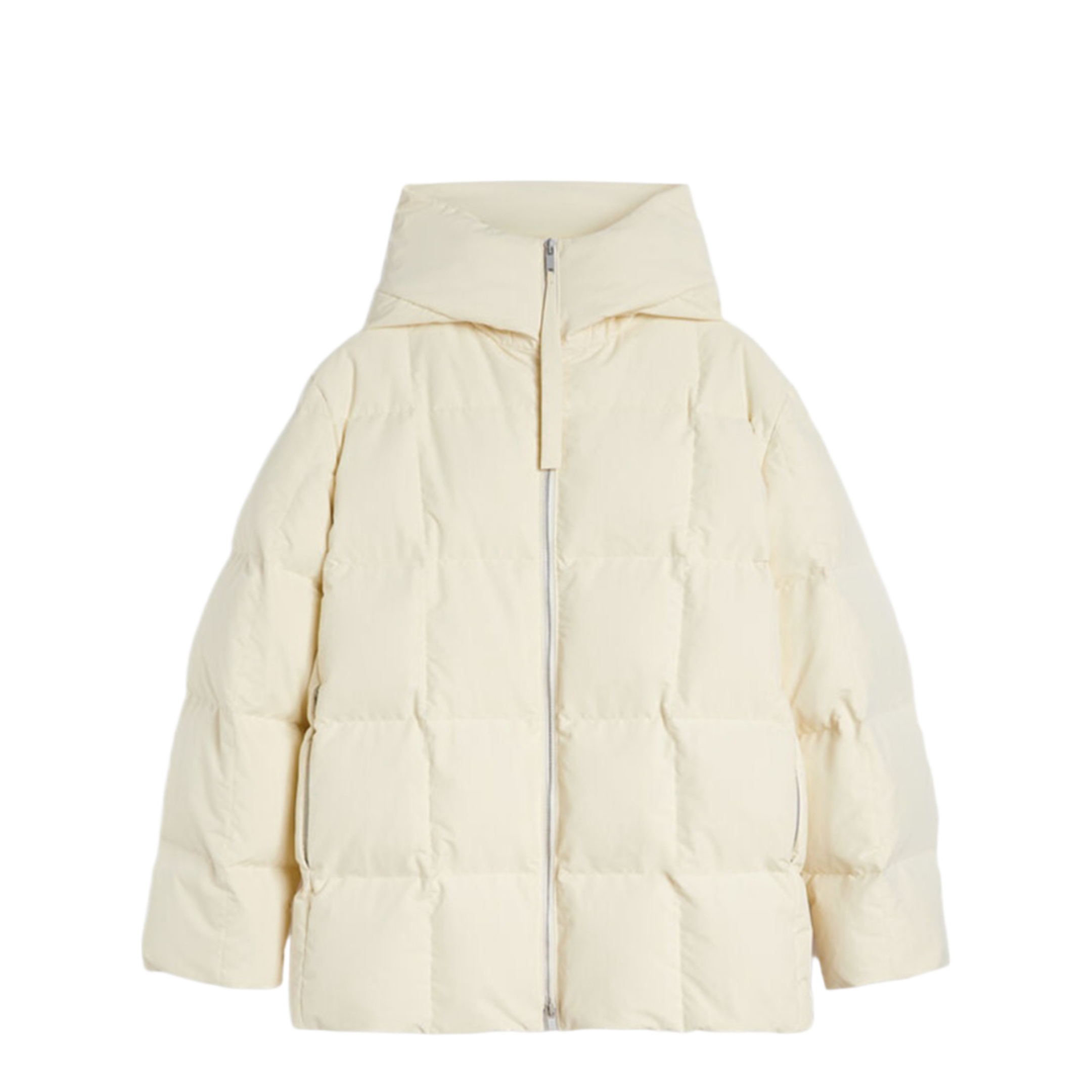 Quilted Down Jacket Yelow