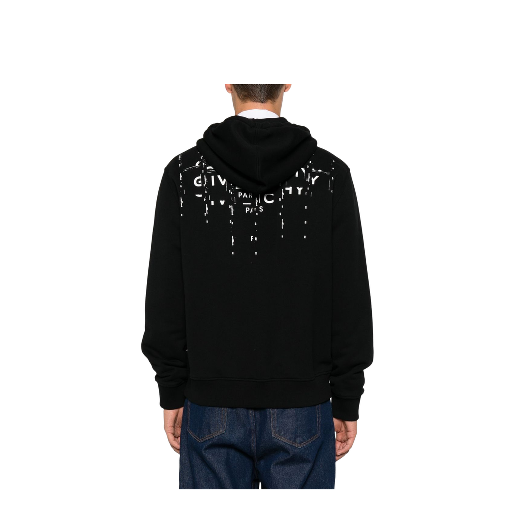 MAYFEYR - Givenchy - Hooded Cotton Sweatshirt In Black - BMJ0NJ3YU8001