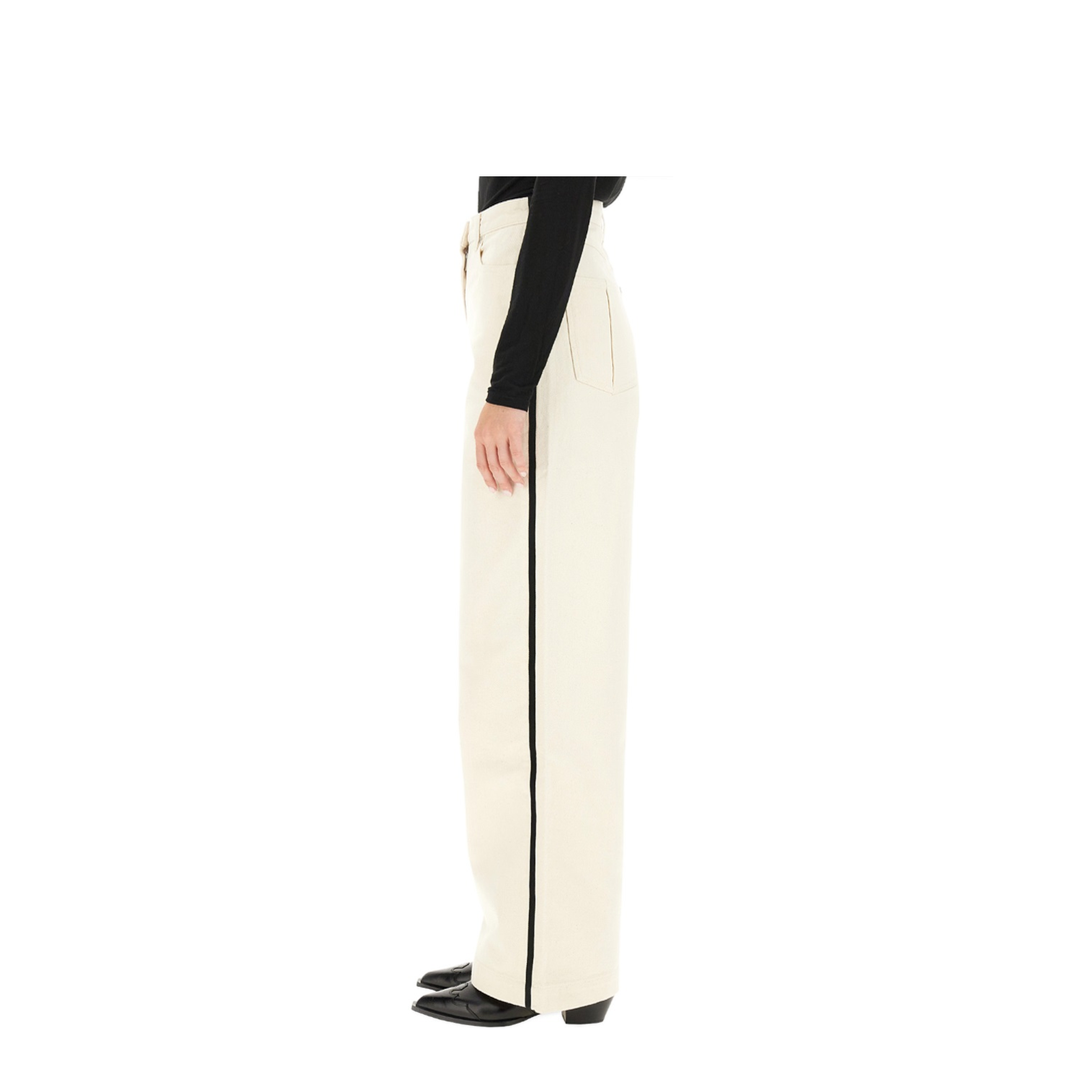MAYFEYR - PETER DO - Wide Jeans - U172DECO050OFFWHITE
