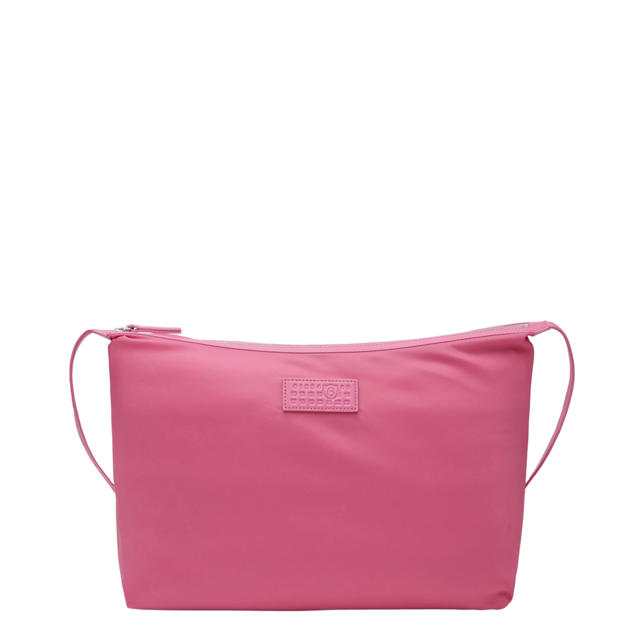 MAYFEYR - Mm6 Maison Margiela - Numeric Crossbody Bag In Nylon, Carmine Rose - SB6WG0024P9062T4234