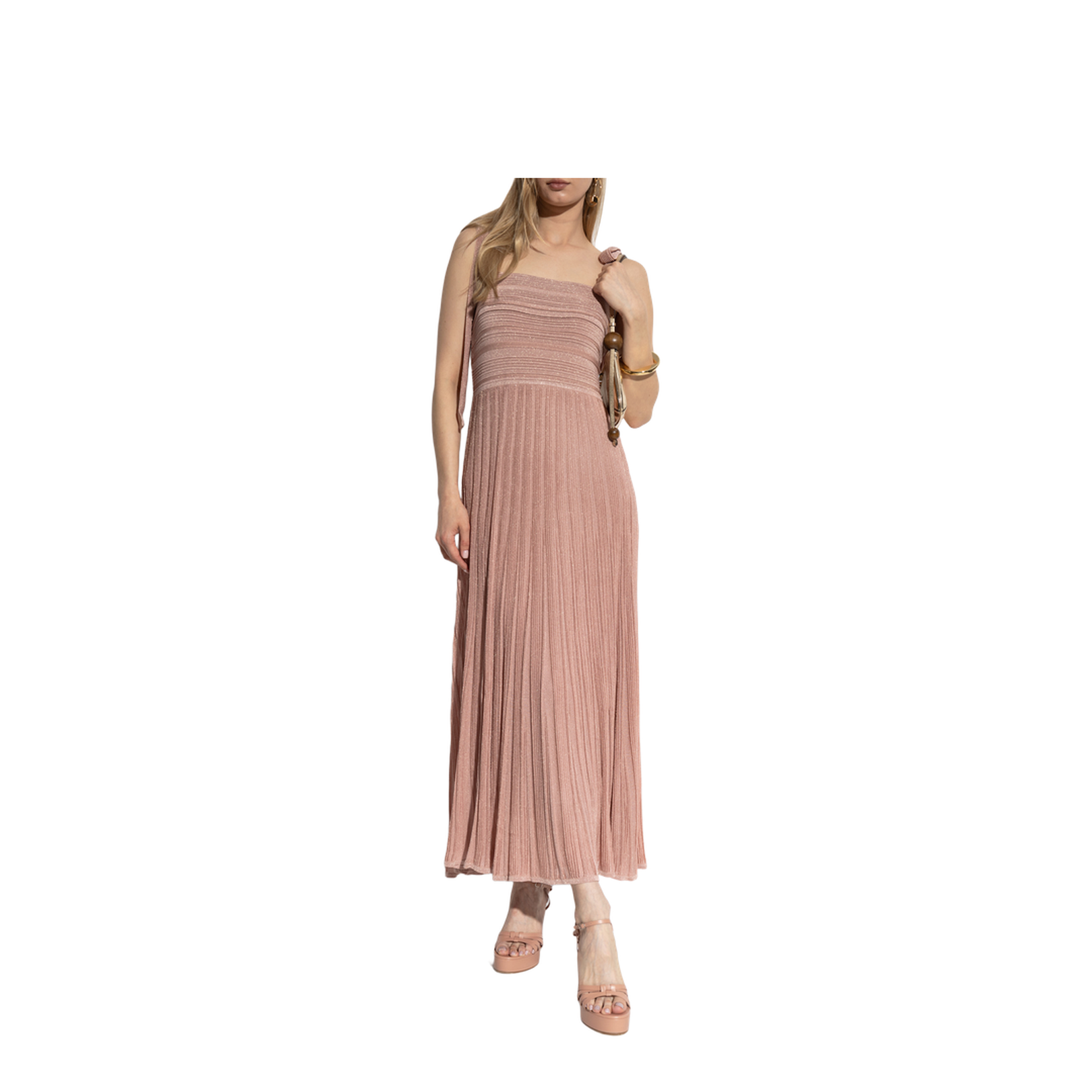 Dress with Lurex Thread