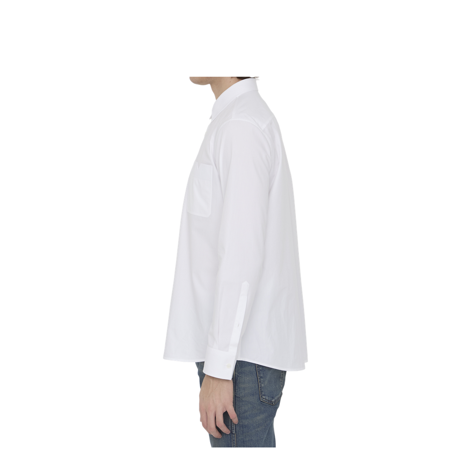 White Poplin Shirt