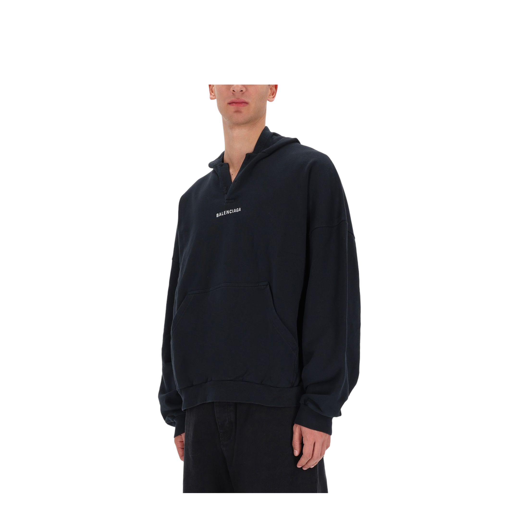 Back Polo Hoodie