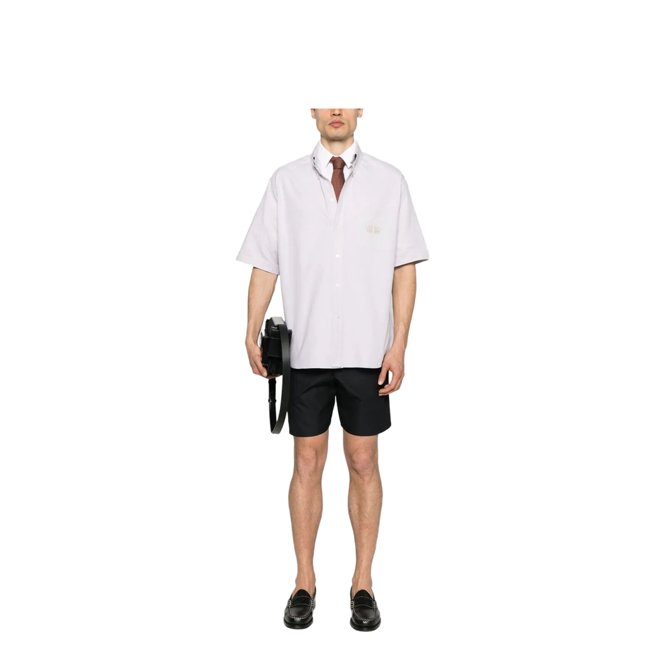 MAYFEYR - Fendi - Crest Oxford Cotton Shirt - FS1312AU70