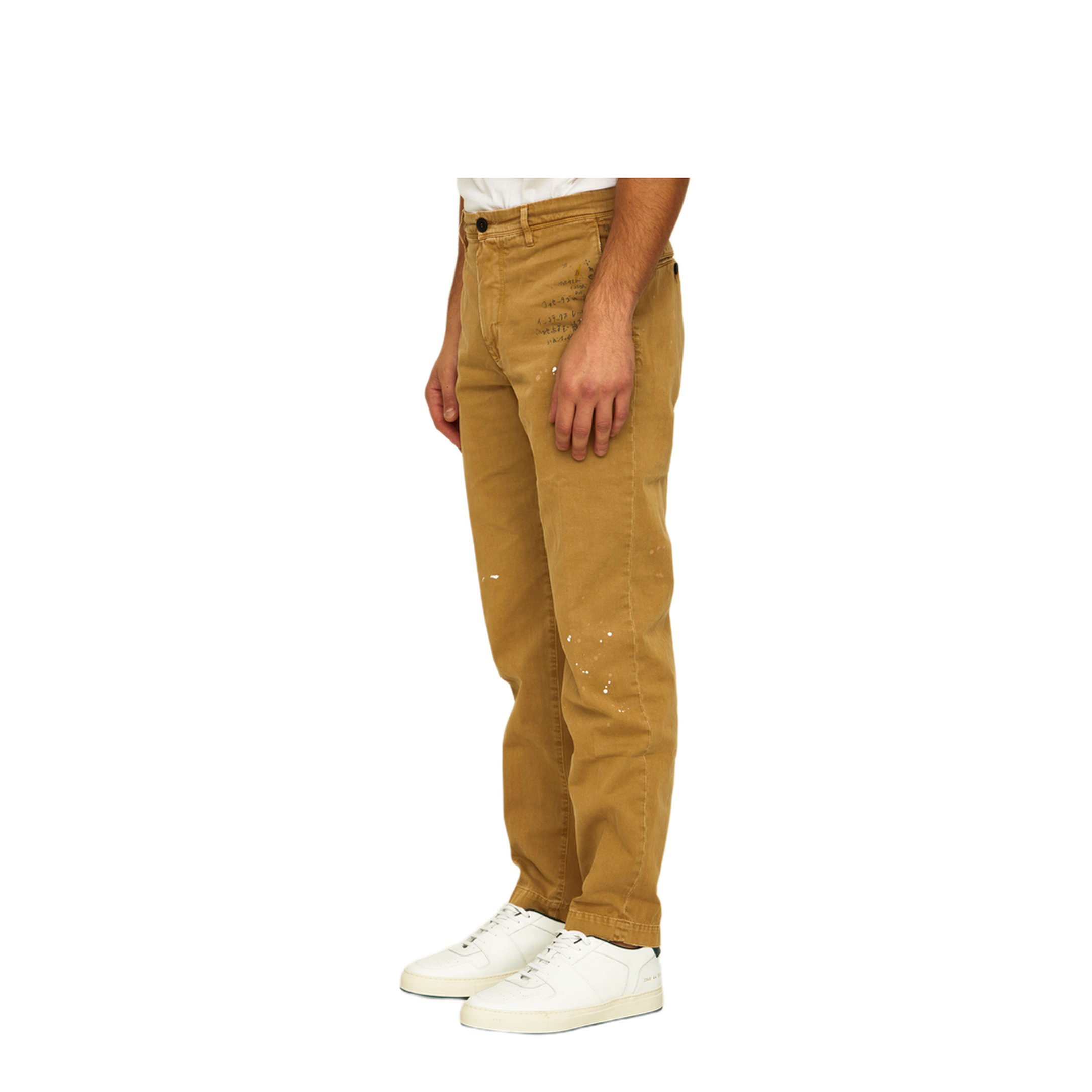 MAYFEYR - Incotex Red X Facetasm - Camel Cotton Trousers - FTP008FX006510