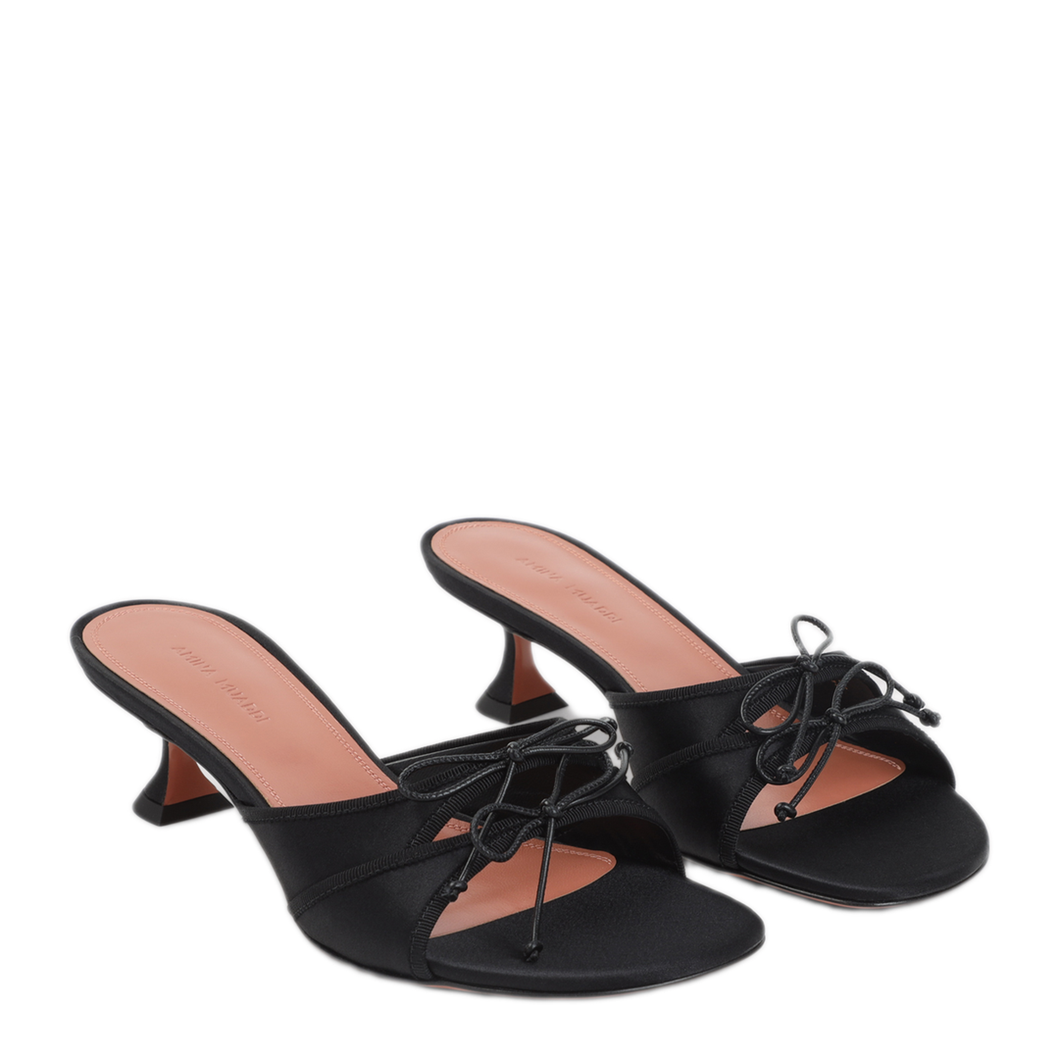 MAYFEYR - Amina Muaddi - Eleonora 45 Slippers - 16S365897ELEBLACK
