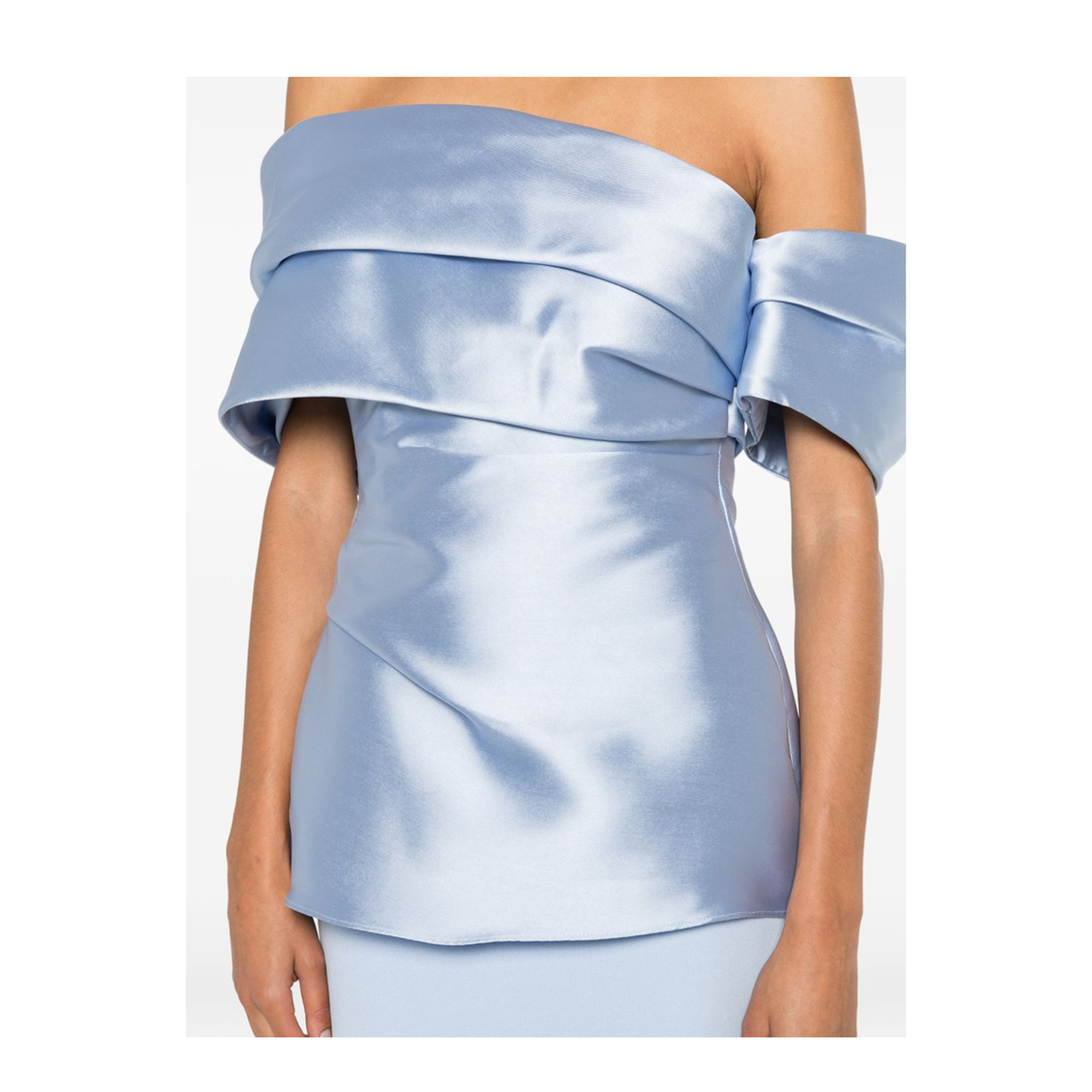 MAYFEYR - Solace London - Dresses Light Blue - OS48039LIGHTBLUE