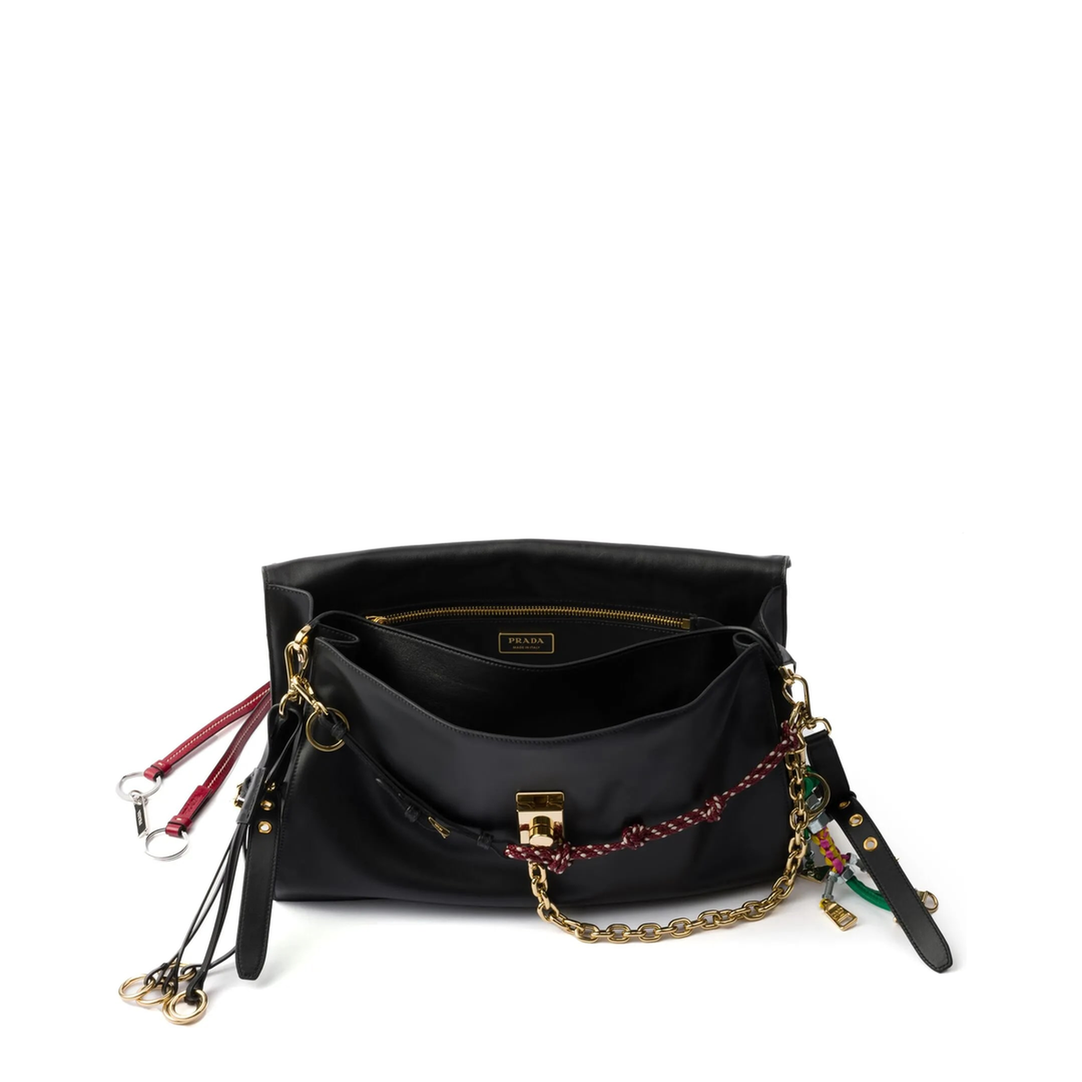 Soft Sound Large Leather Shoulder Bag