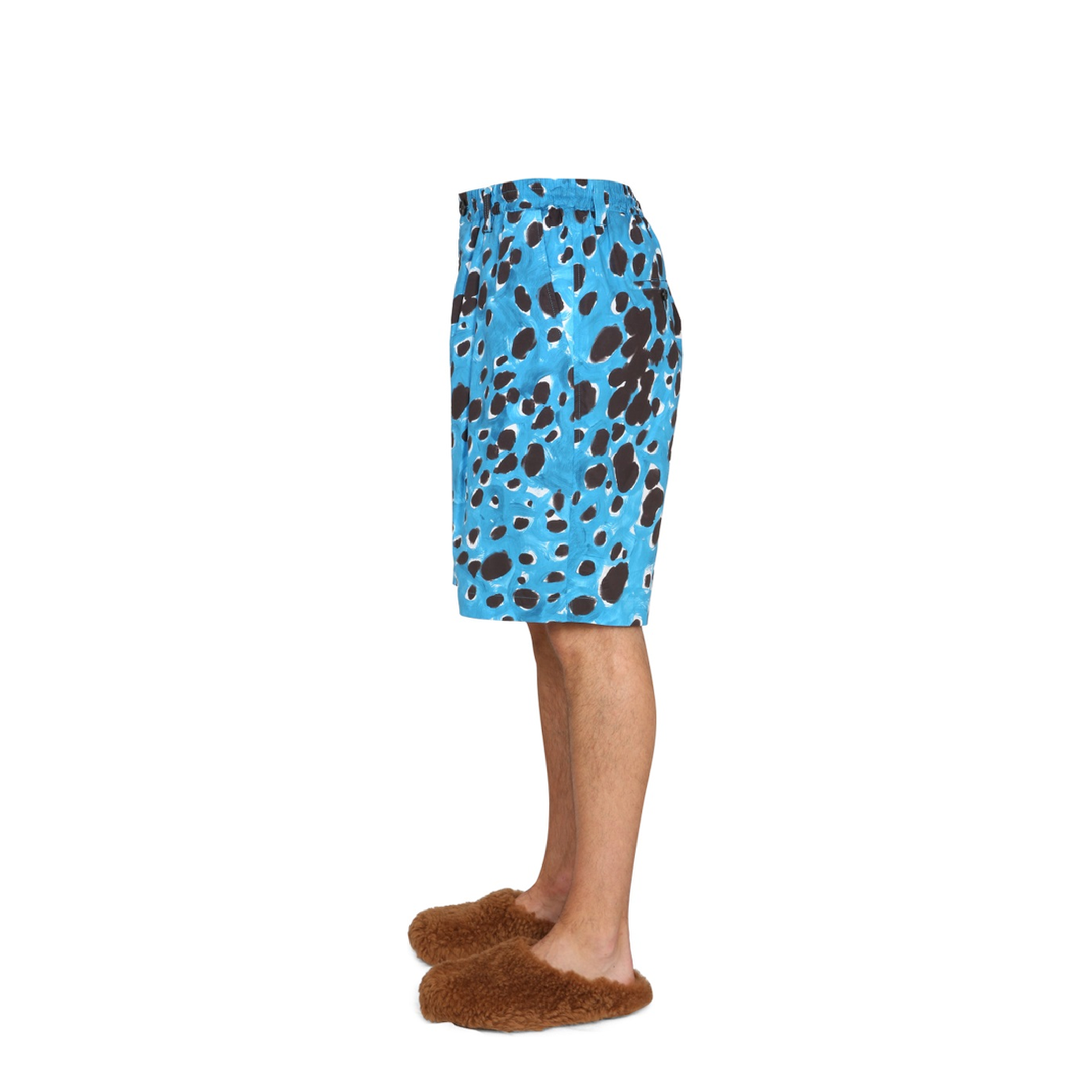 Bermuda Shorts with Pop Dots Print