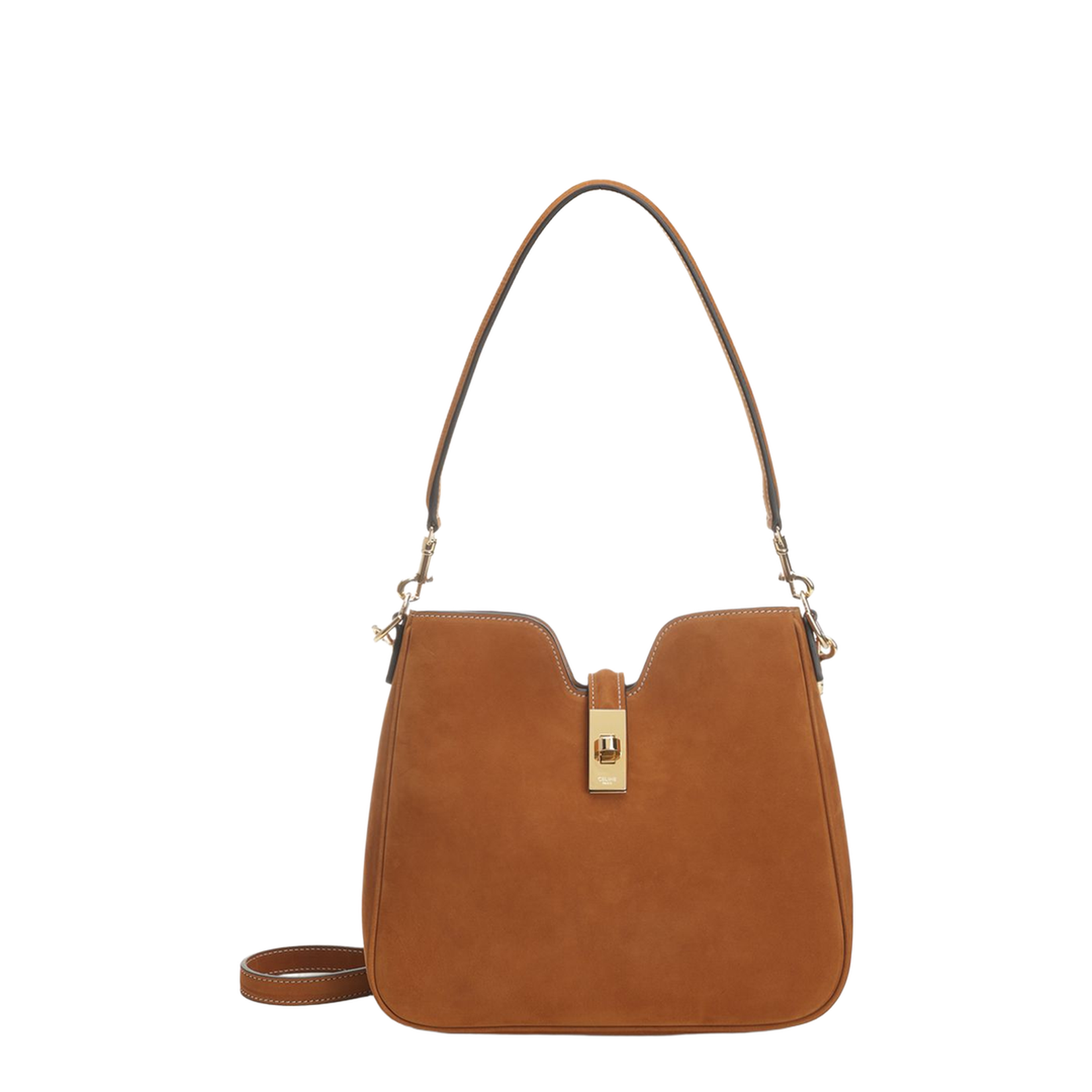 Small Camille 16 Soft Bag in Nubuck Calfskin