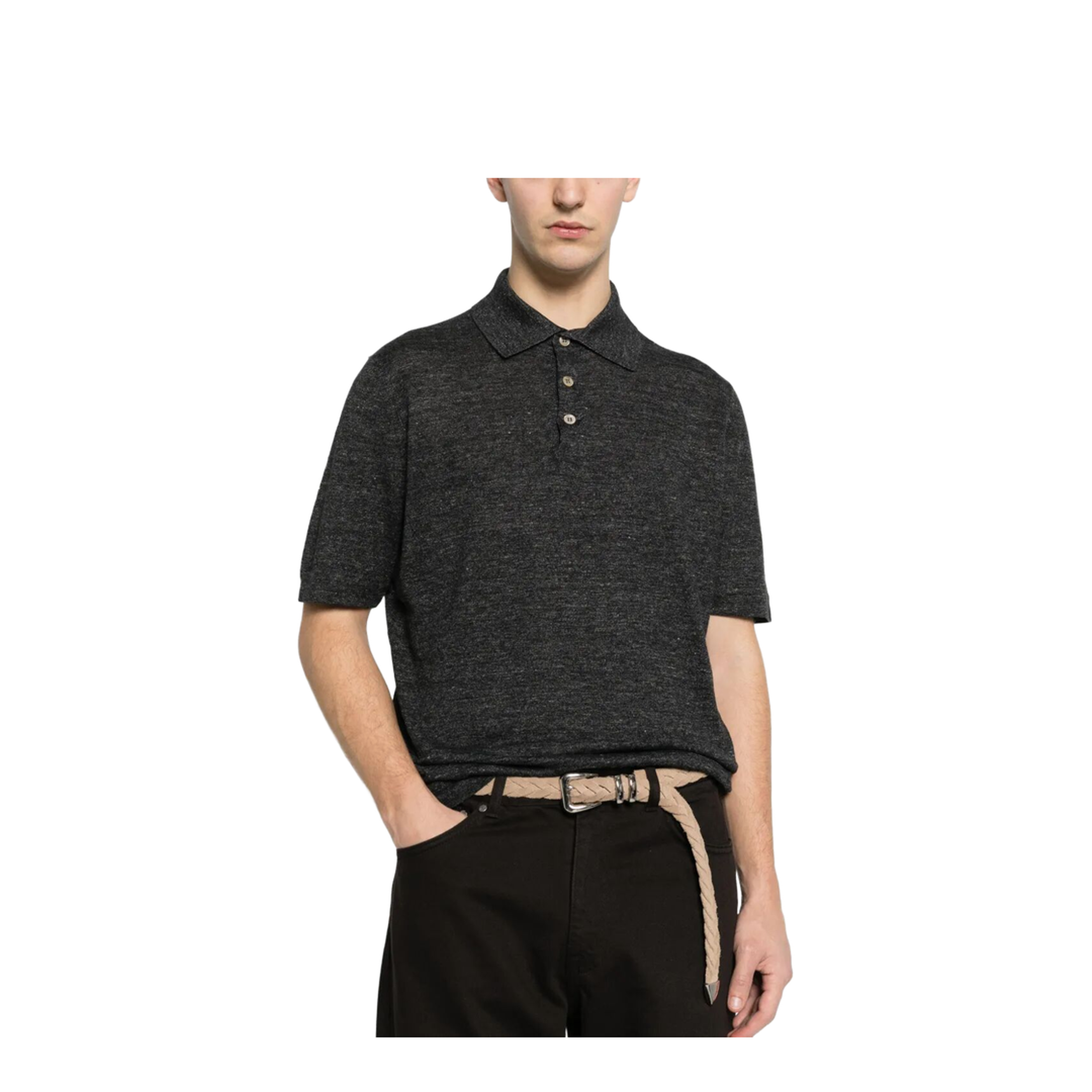 MAYFEYR - Brunello Cucinelli - Linen And Cotton Knit Polo - M2L00315