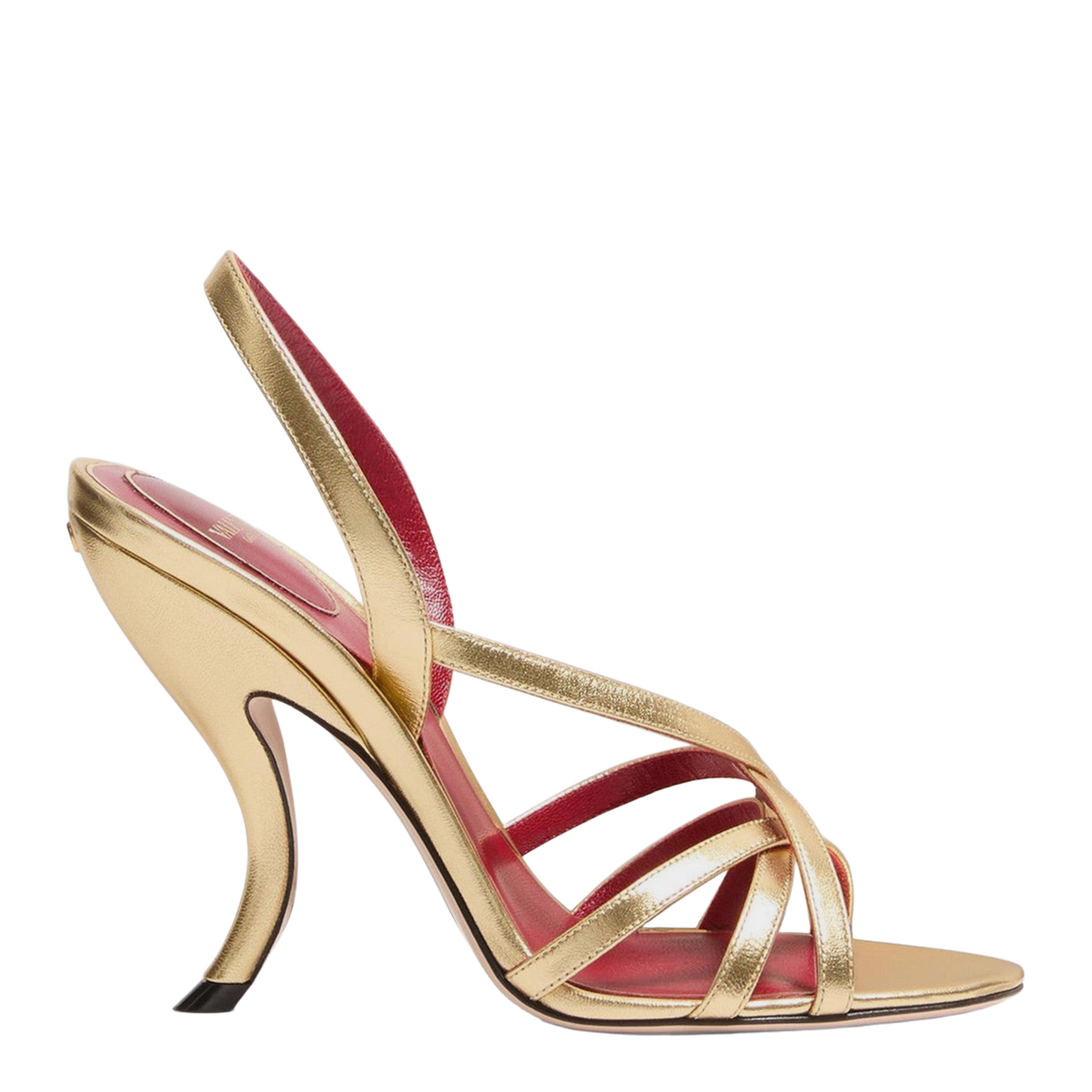 Fetishique Sandal In Laminated Nappa