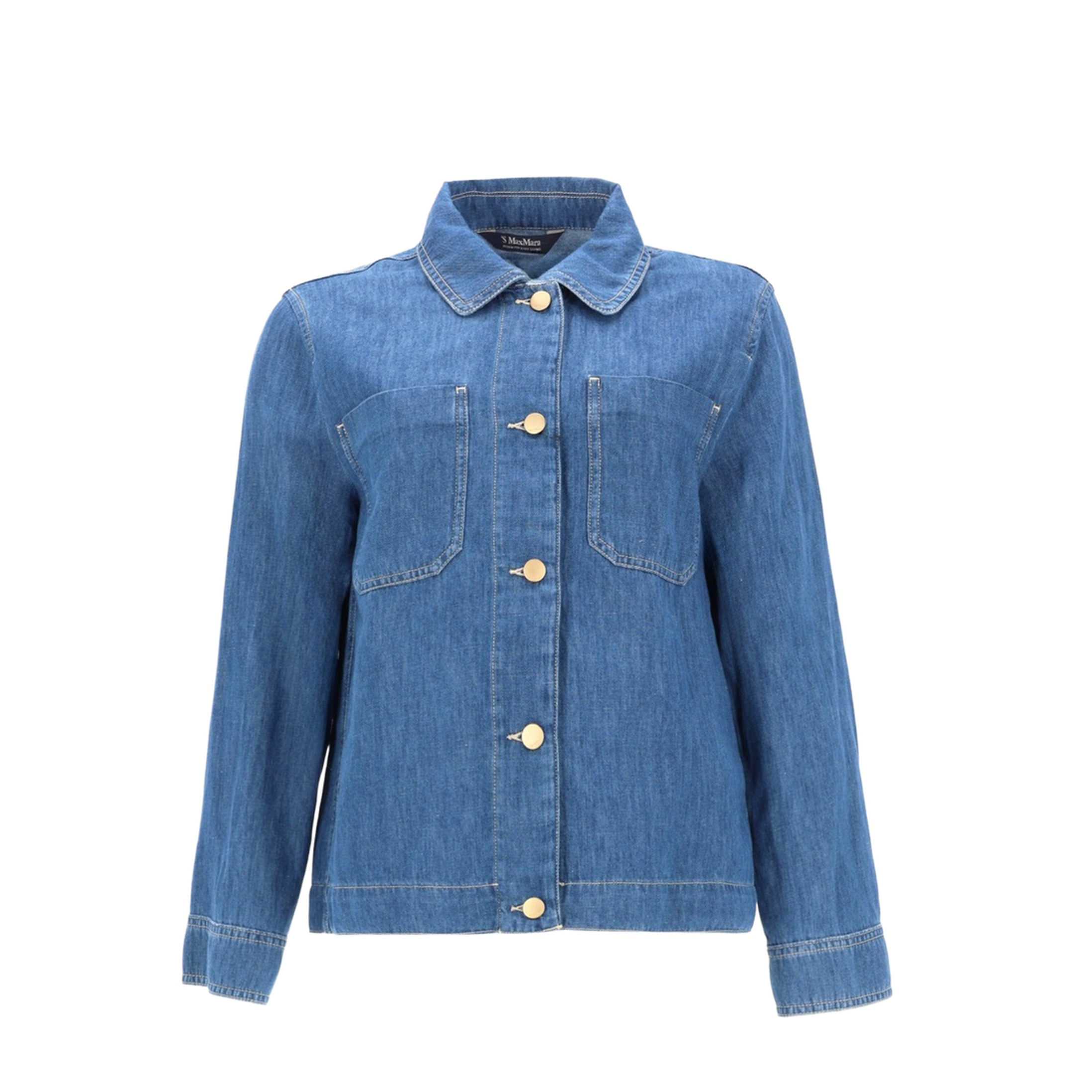 MAYFEYR - Max Mara - Galante Chambray Jacket - 2619041113600317001