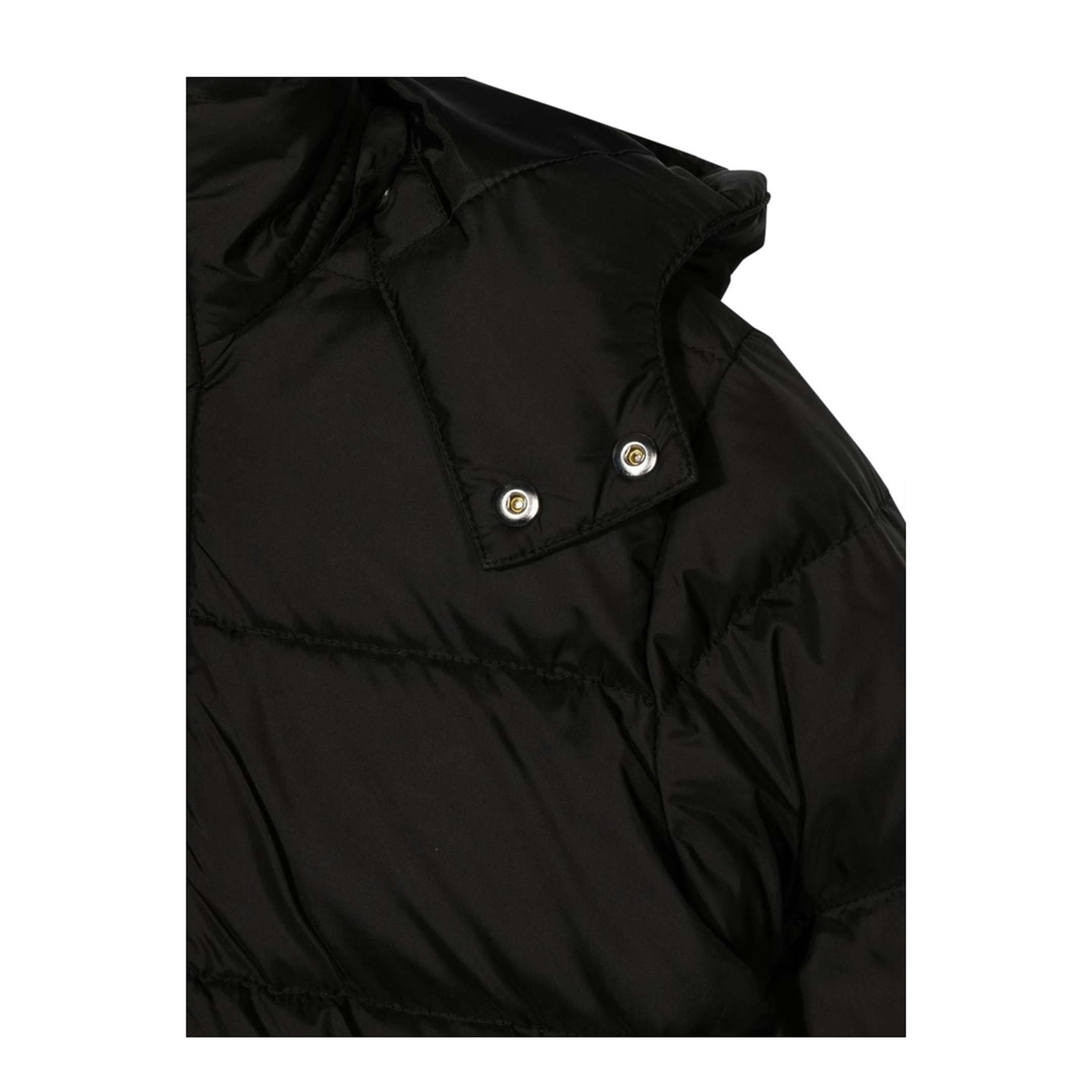 Long Down Jacket With Hood