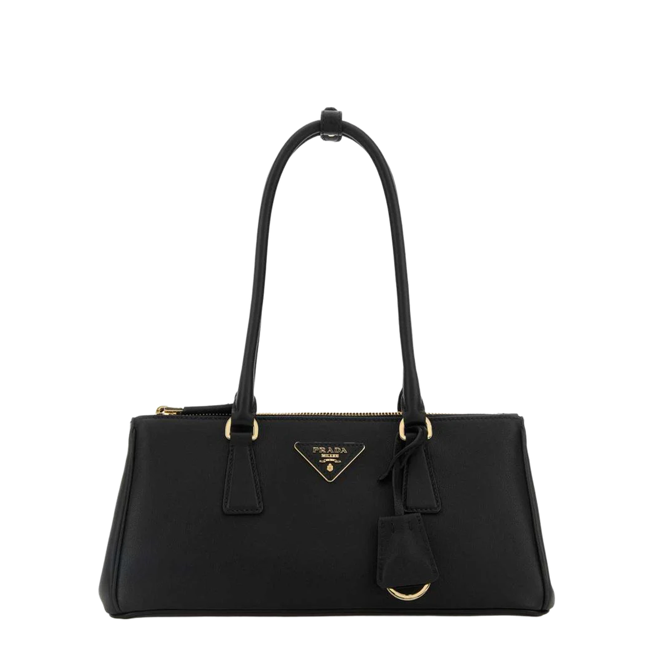Black Leather Shoulder Bag