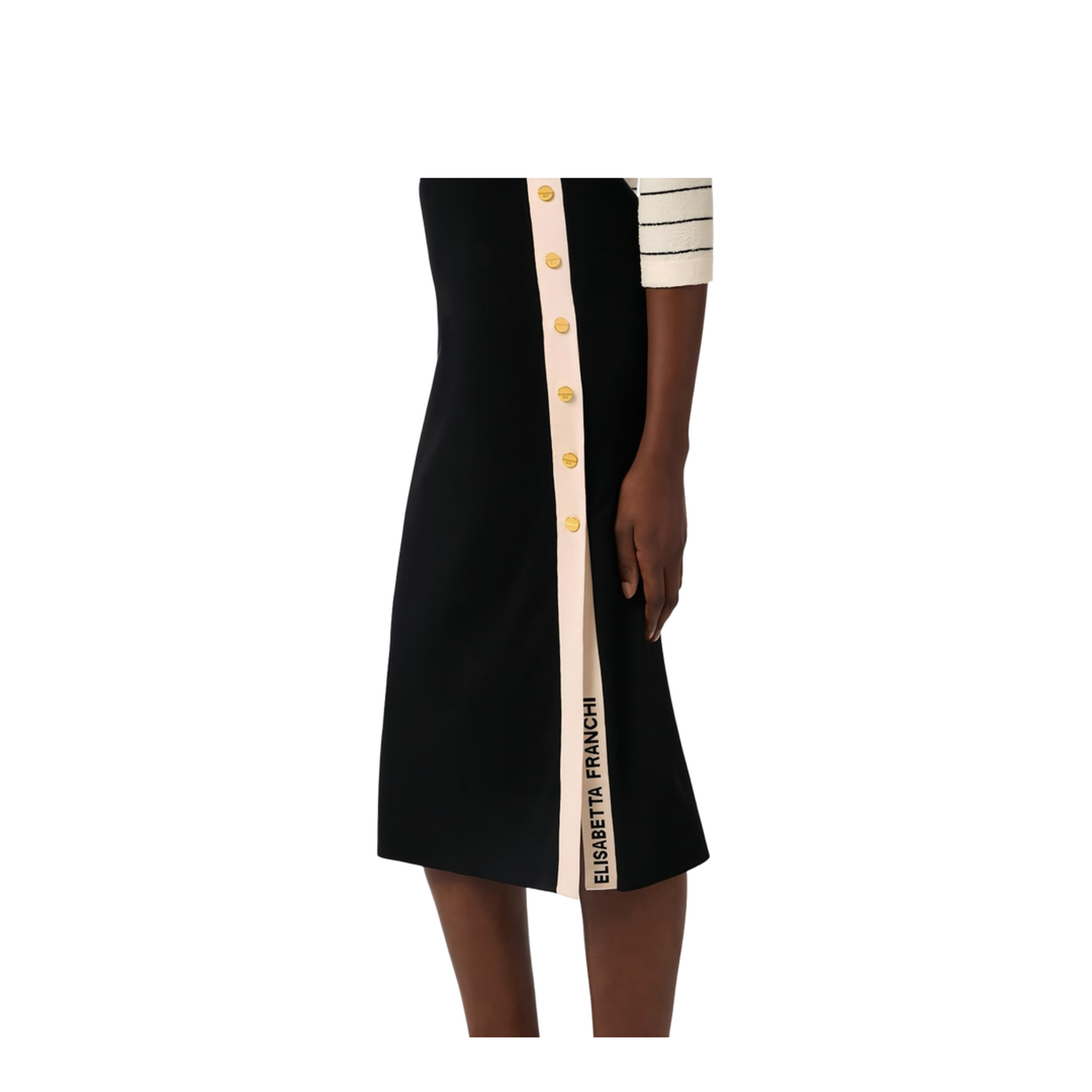 MAYFEYR - Elisabetta Franchi - Skirts Black - GK27S61E2685