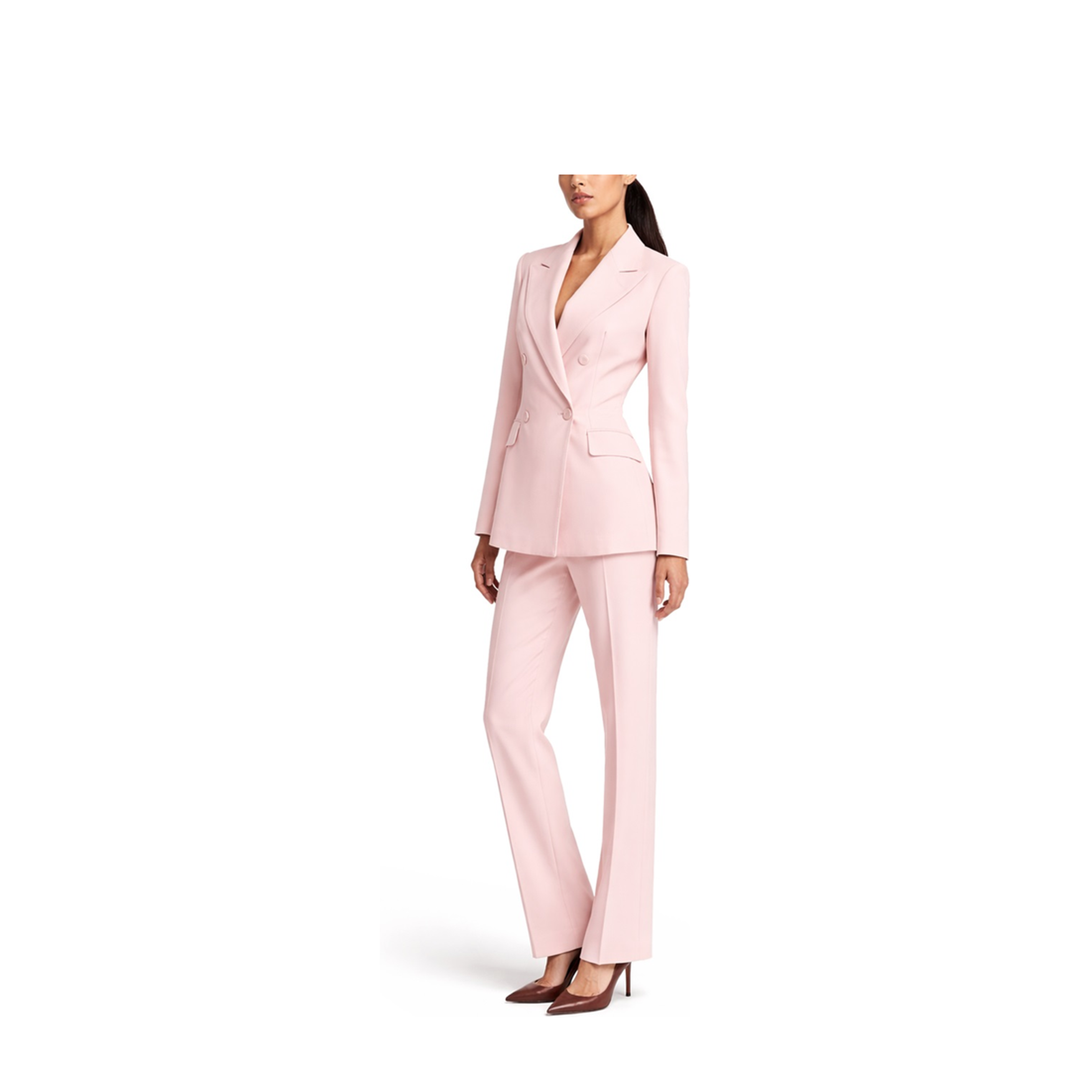 MAYFEYR - Max Mara - Double-Breasted Wool Crepe Jacket - 2616041061600331047