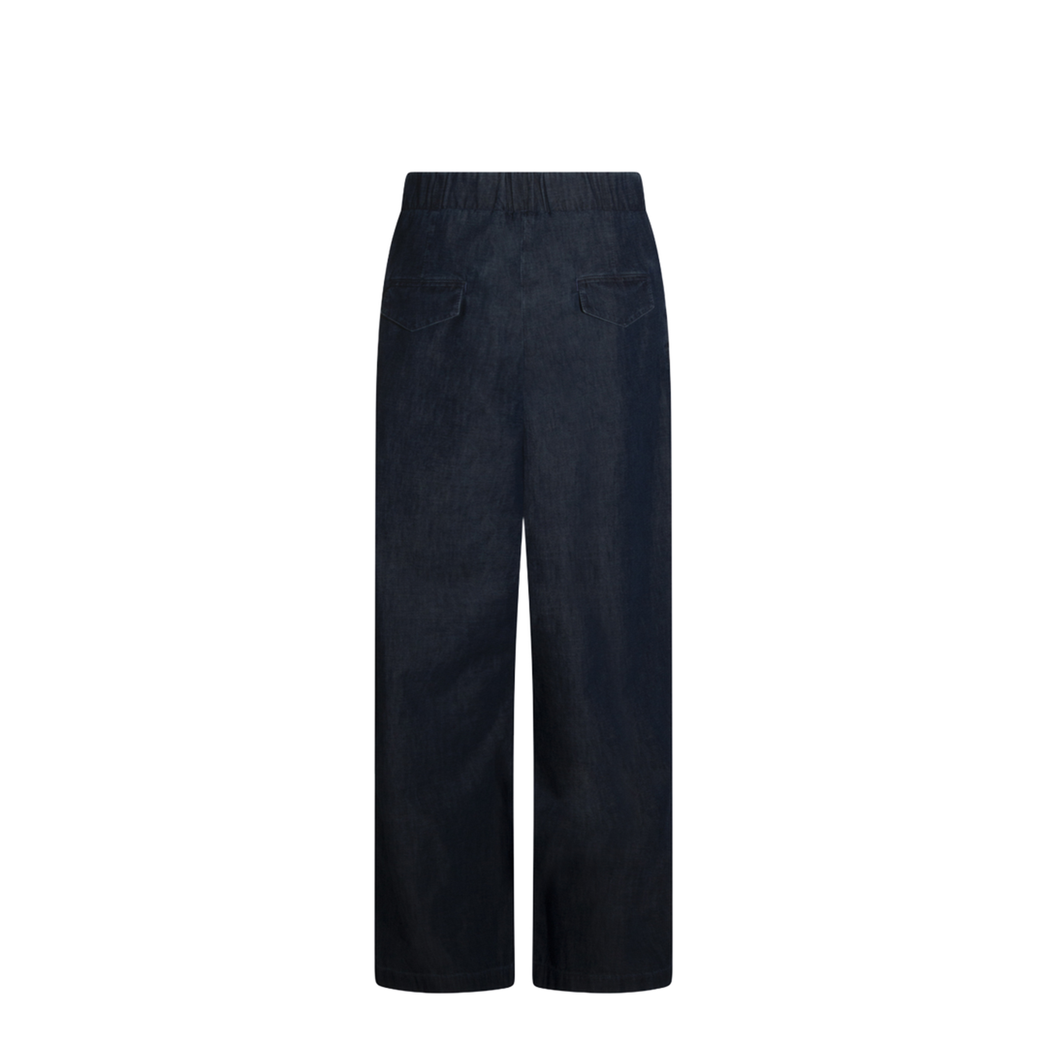 Cotton Wide-Leg Trousers
