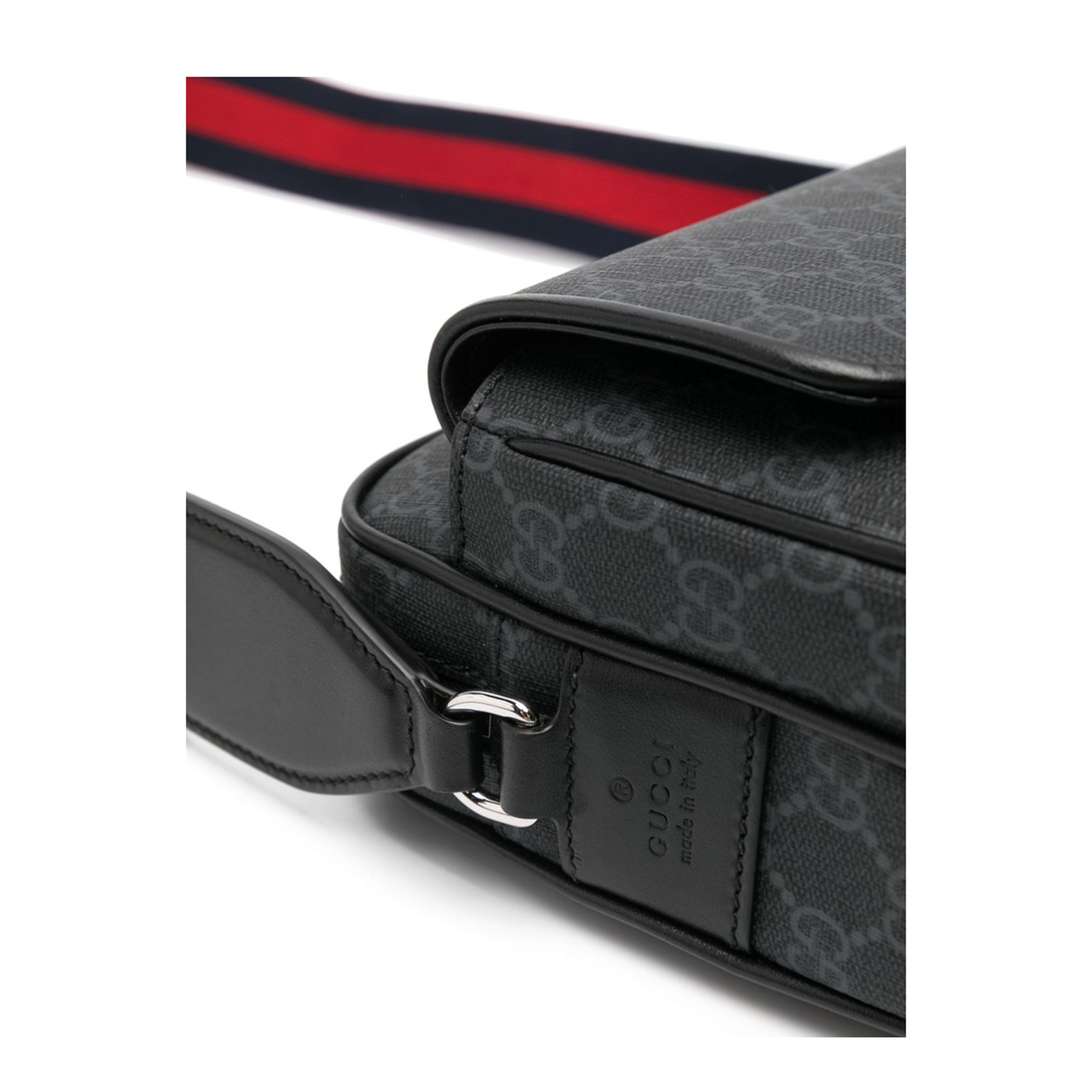 GG Black Small Leather Crossbody Bags - Black