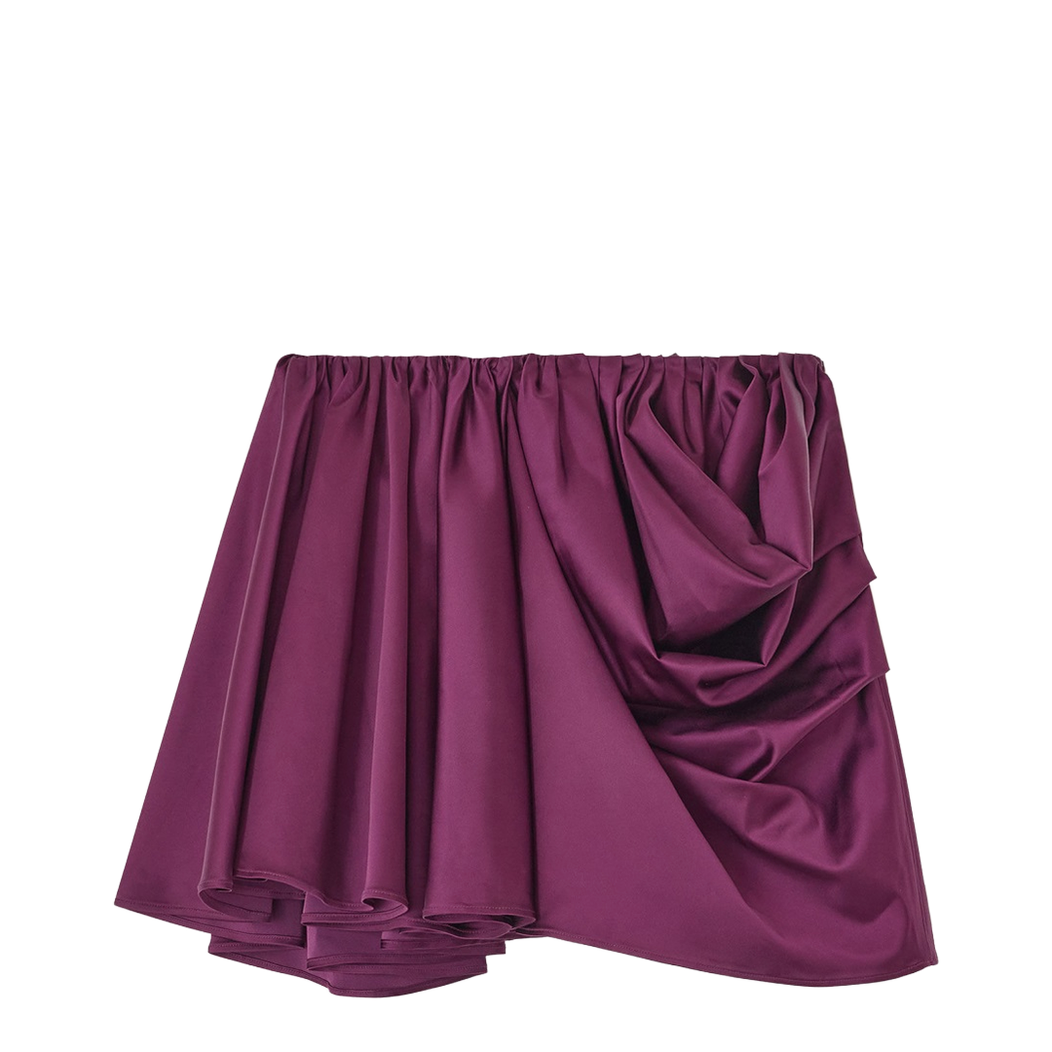 Miniskirt with Drape